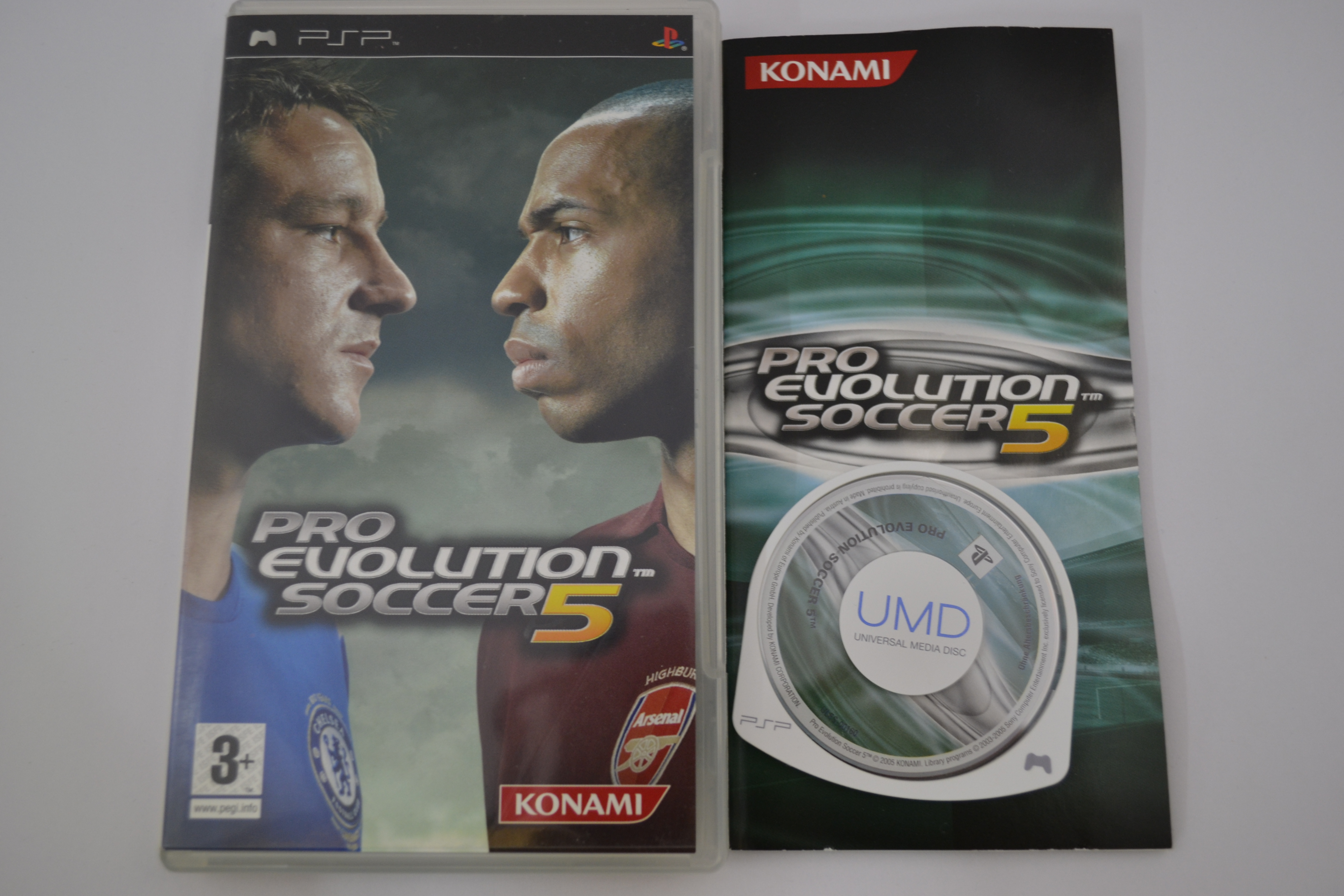 Pro Evolution Soccer 5 (PSP PAL)