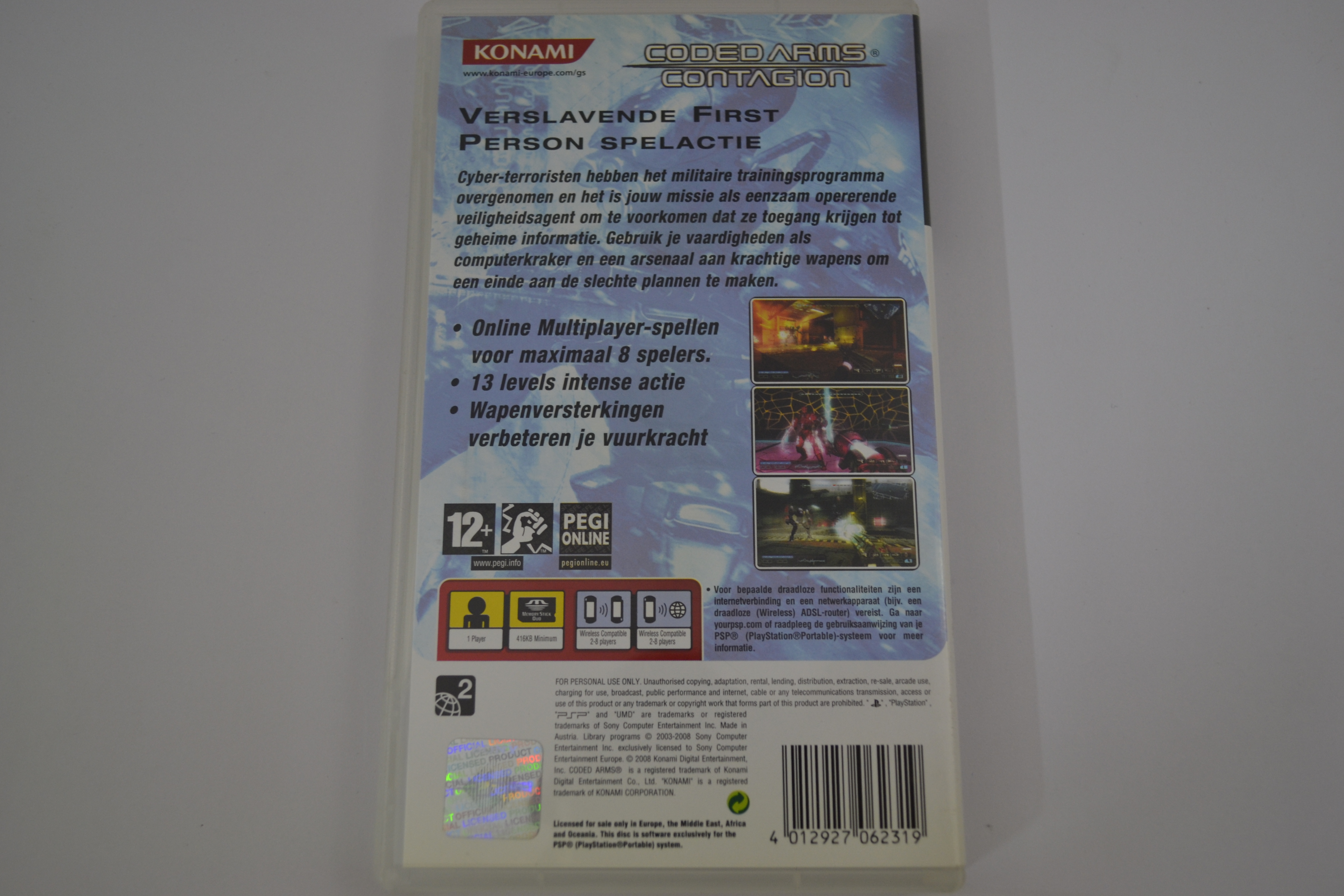Coded Arms Contagion (PSP PAL)