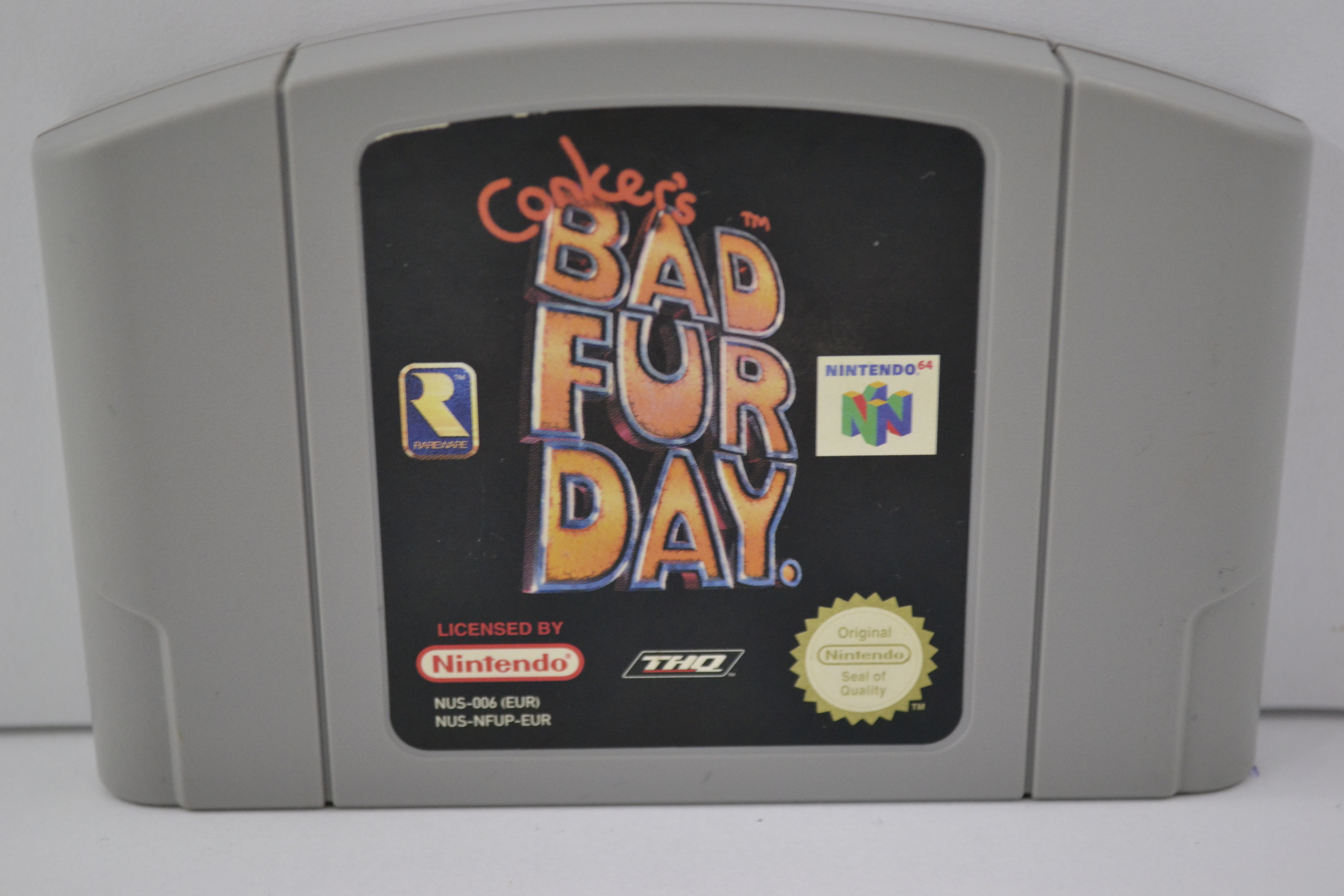 Conker’s Bad Fur Day. (N64 EUR)