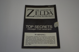 The Legend of Zelda: A Link to the Past - Top Secrets (SNES UKV MANUAL)