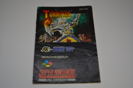 Super Turrican (SNES UKV MANUAL)