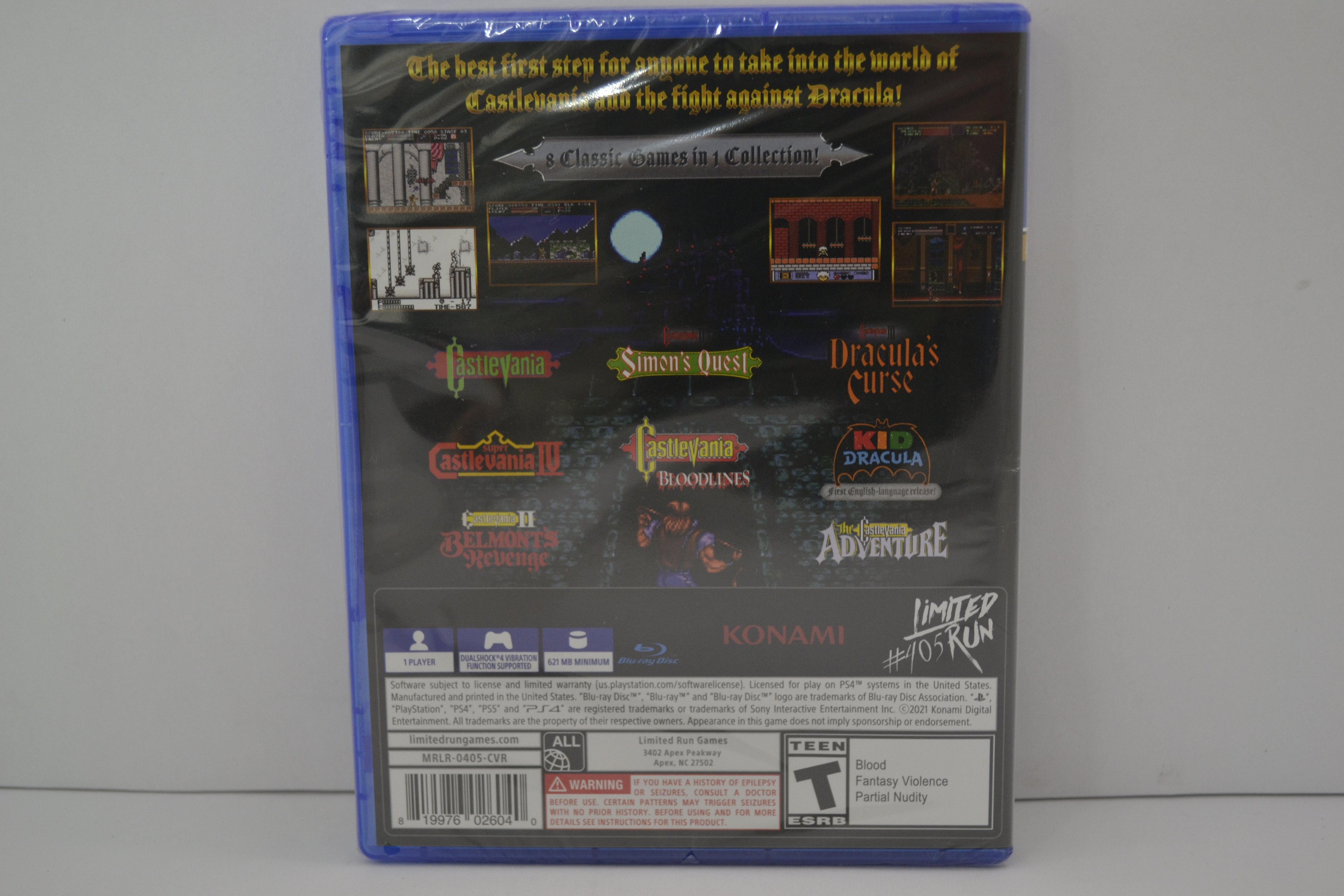 Castlevania - Anniversary Collection - SEALED (PS4)