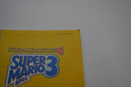 Super Mario Advance 4 -Super Mario Bros 3 (GBA NEU6 MANUAL)