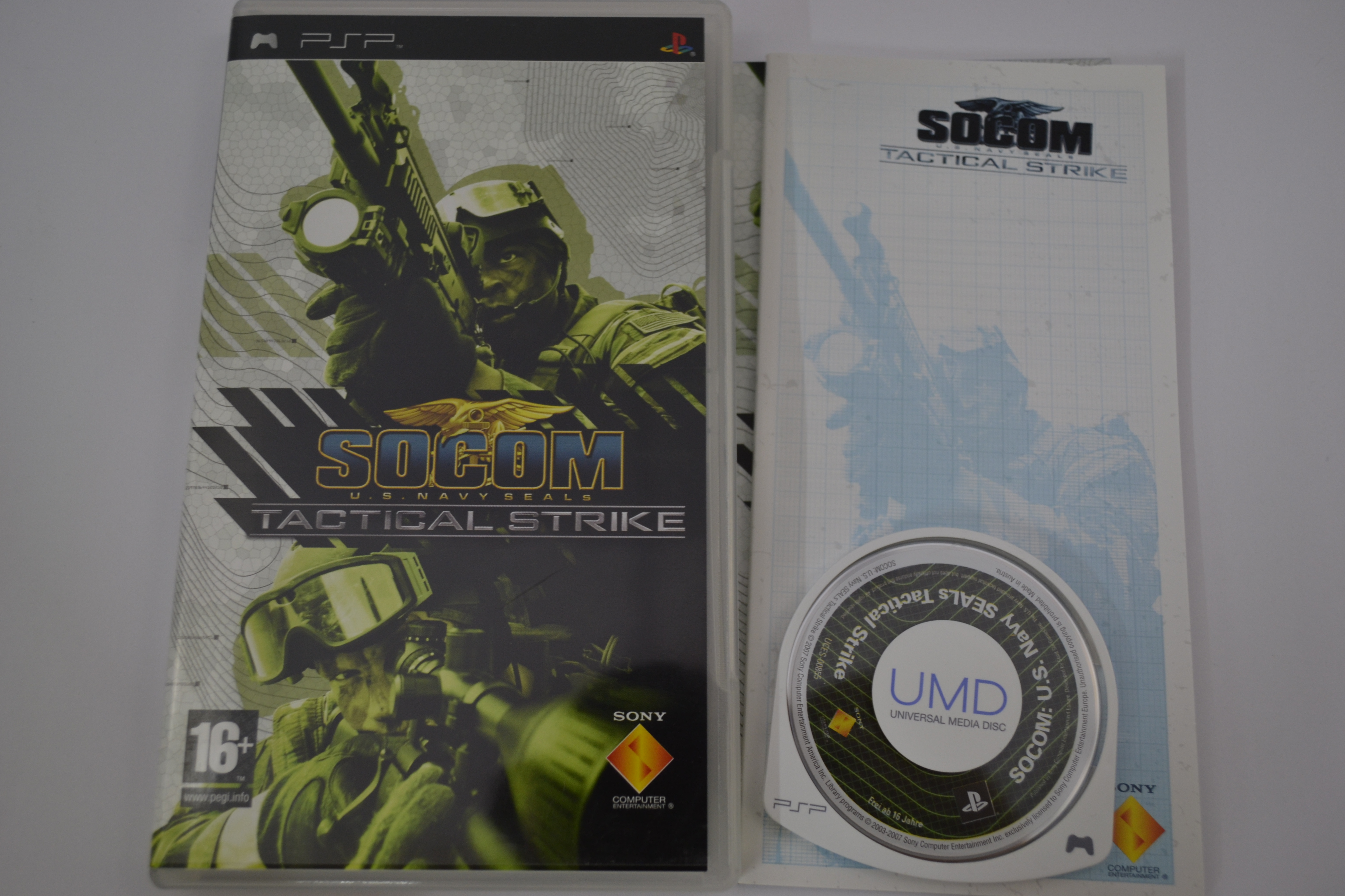 SOCOM U.S. Navy SEALS - Tactical Strike (PSP PAL)
