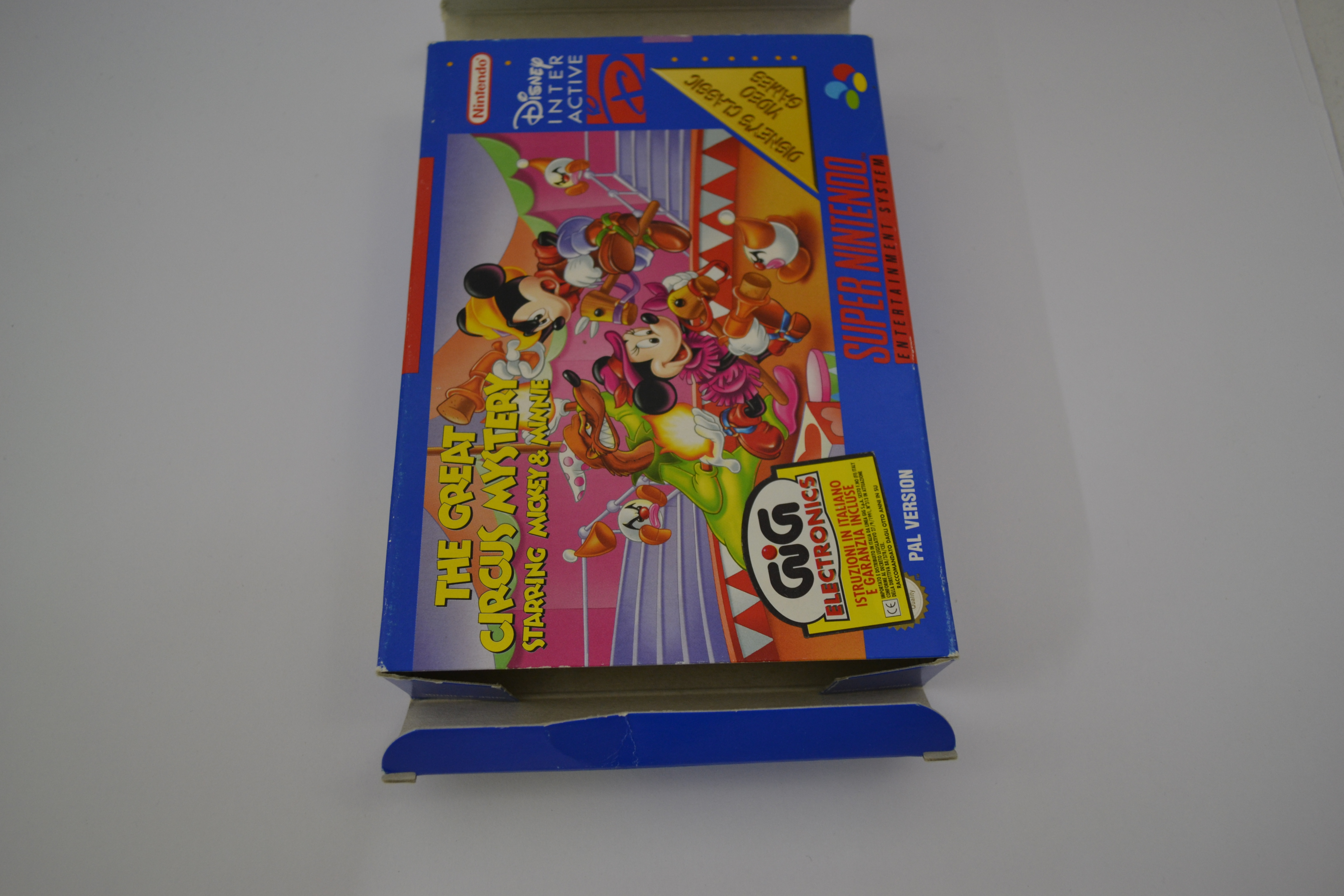 The Great Circus Mystery - Starring Mickey & Minnie (SNES NENGL CIB)
