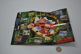 Donkey Kong Super Nintendo Product Poster