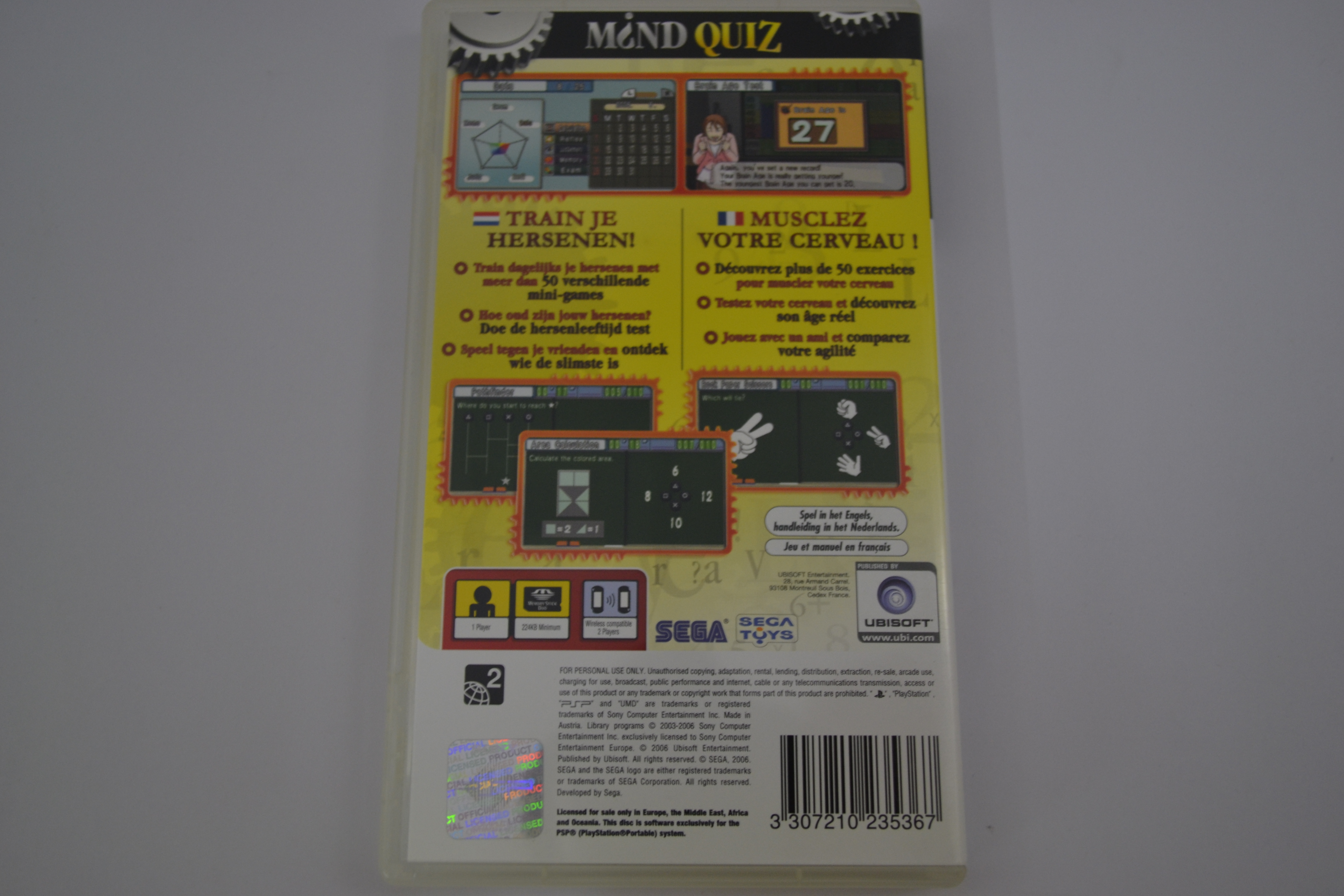 Mind Quiz - Exercise your Brain (PSP PAL)