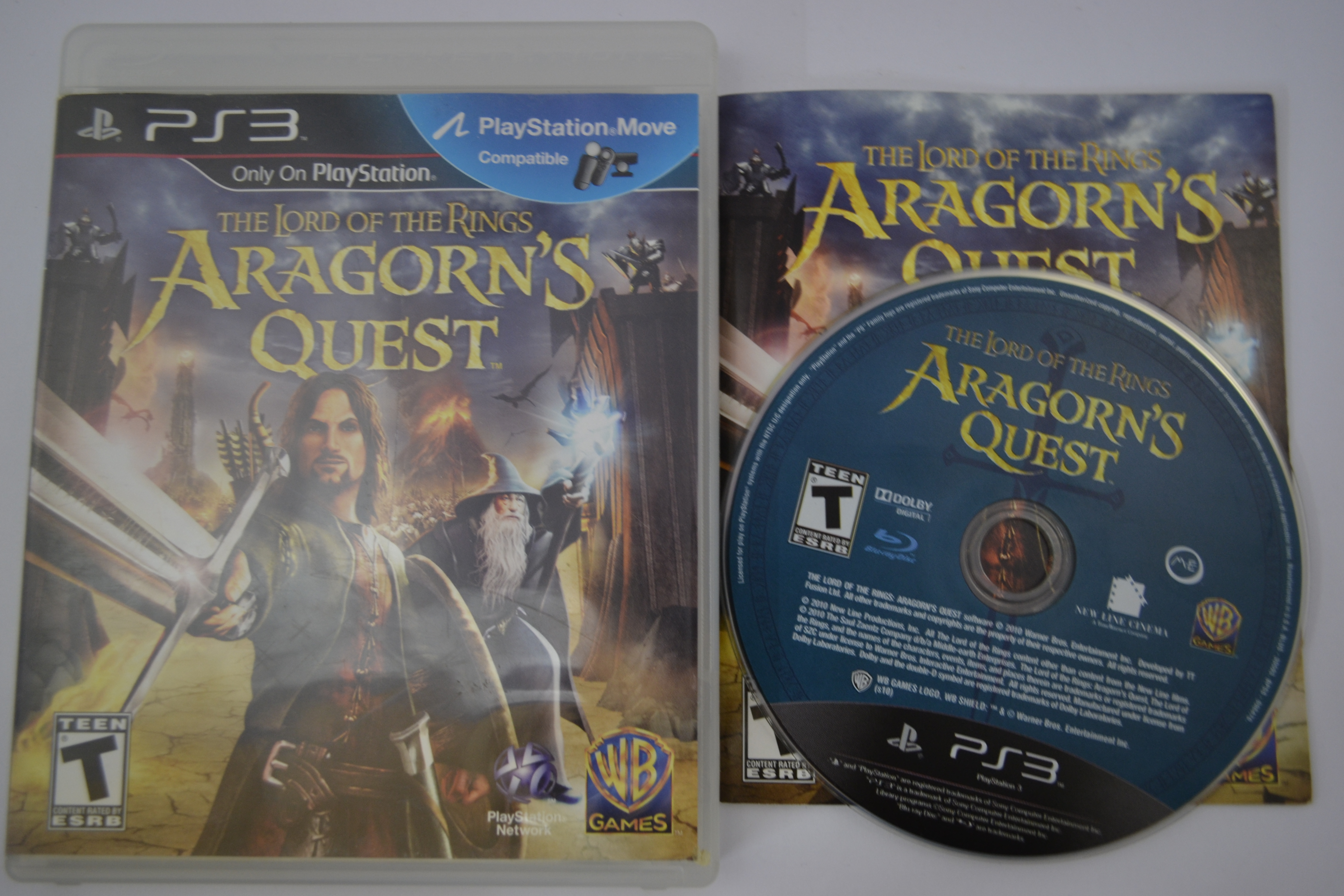 Lord of the Rings - Aragorn's Quest (PS3 USA)
