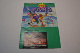 Super Pang (SNES UKV Manual)