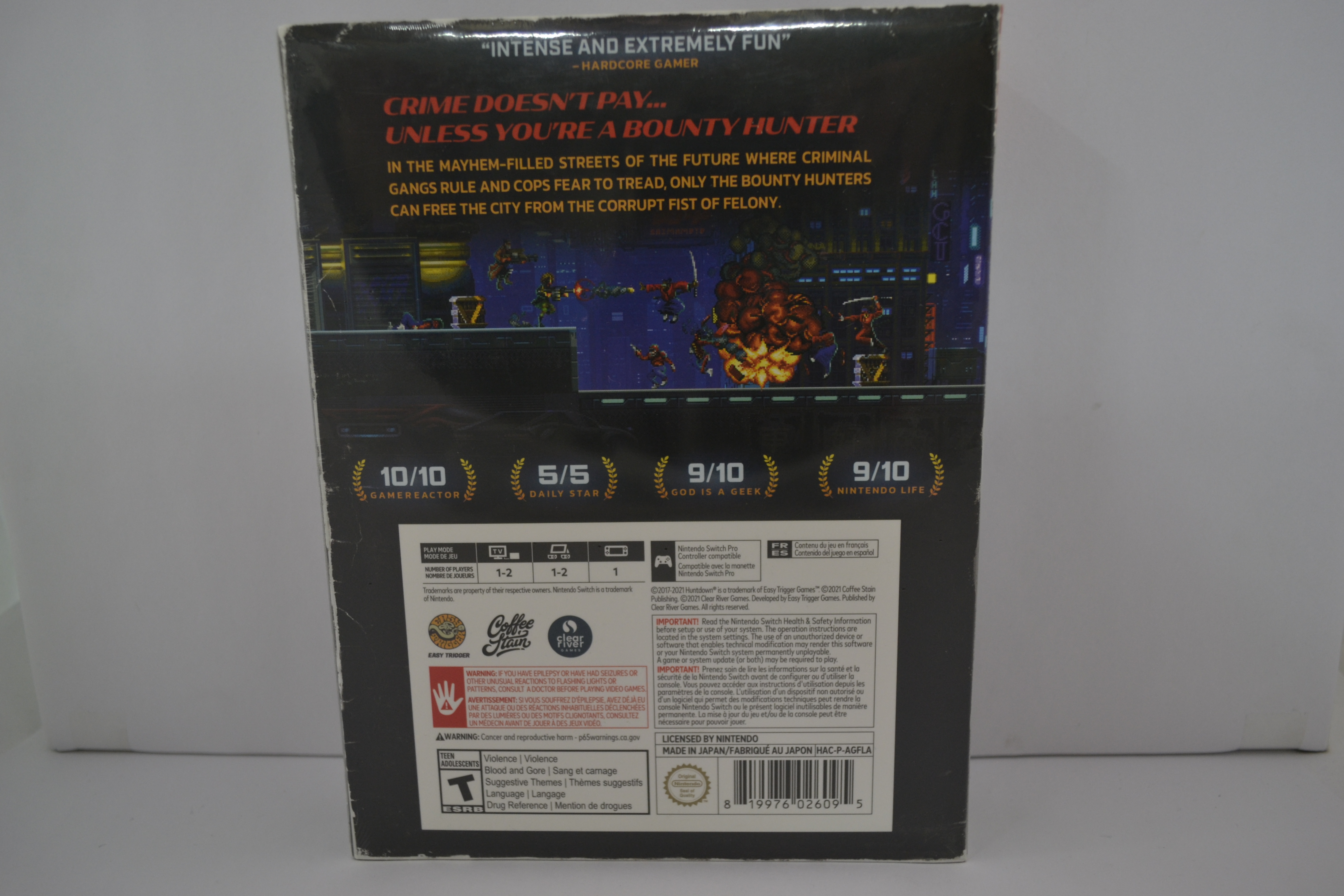 Huntdown - Collector's Edition (SWITCH USA)