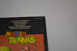 Mario Tennis  (N64 NEU6 MANUAL)