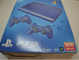 Boxed Playstation 3 Super Slim 500GB Limited edition Azurite Blue Console Set (BOXED)
