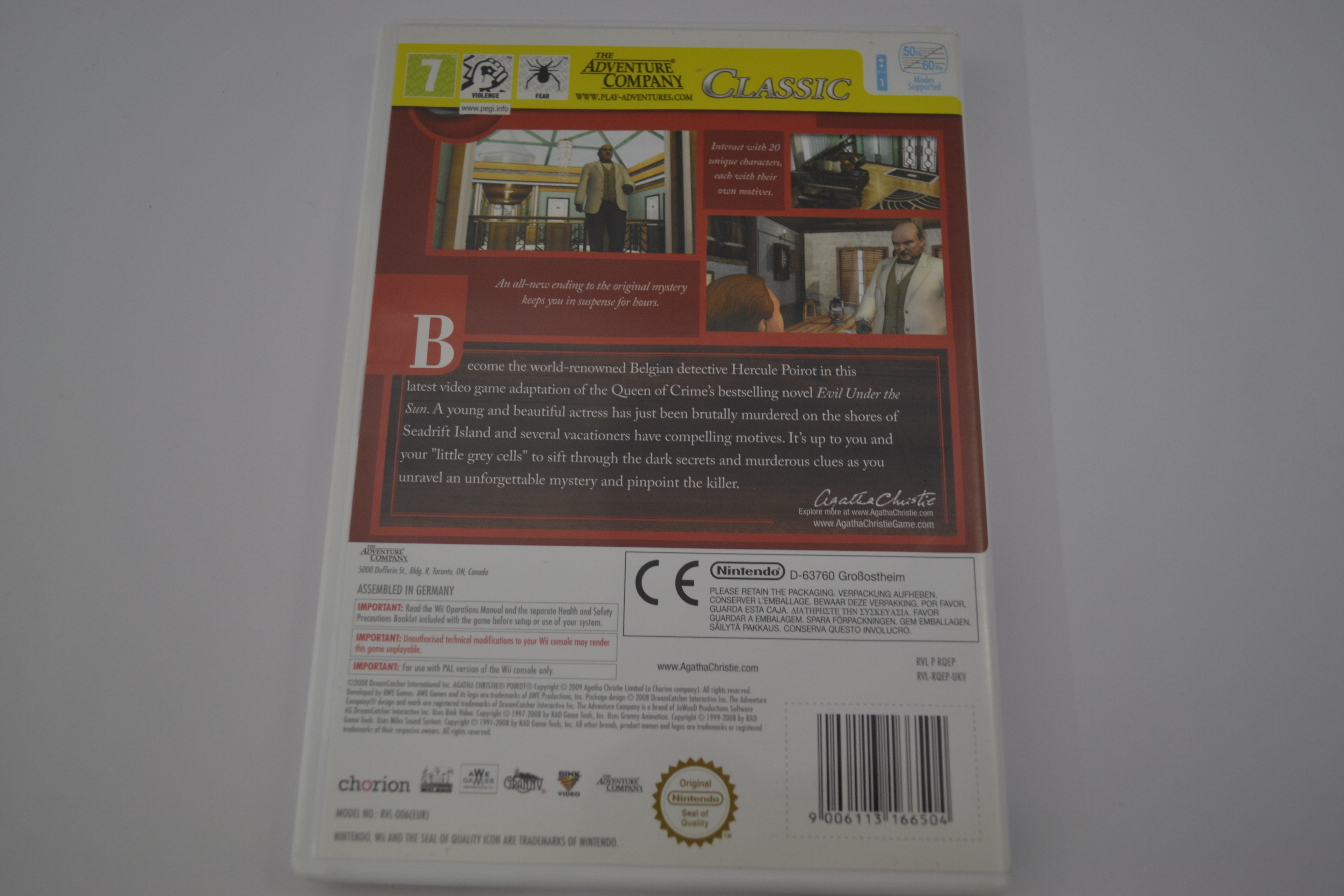 Agatha Christie - Evil Under The Sun (Wii UKV)