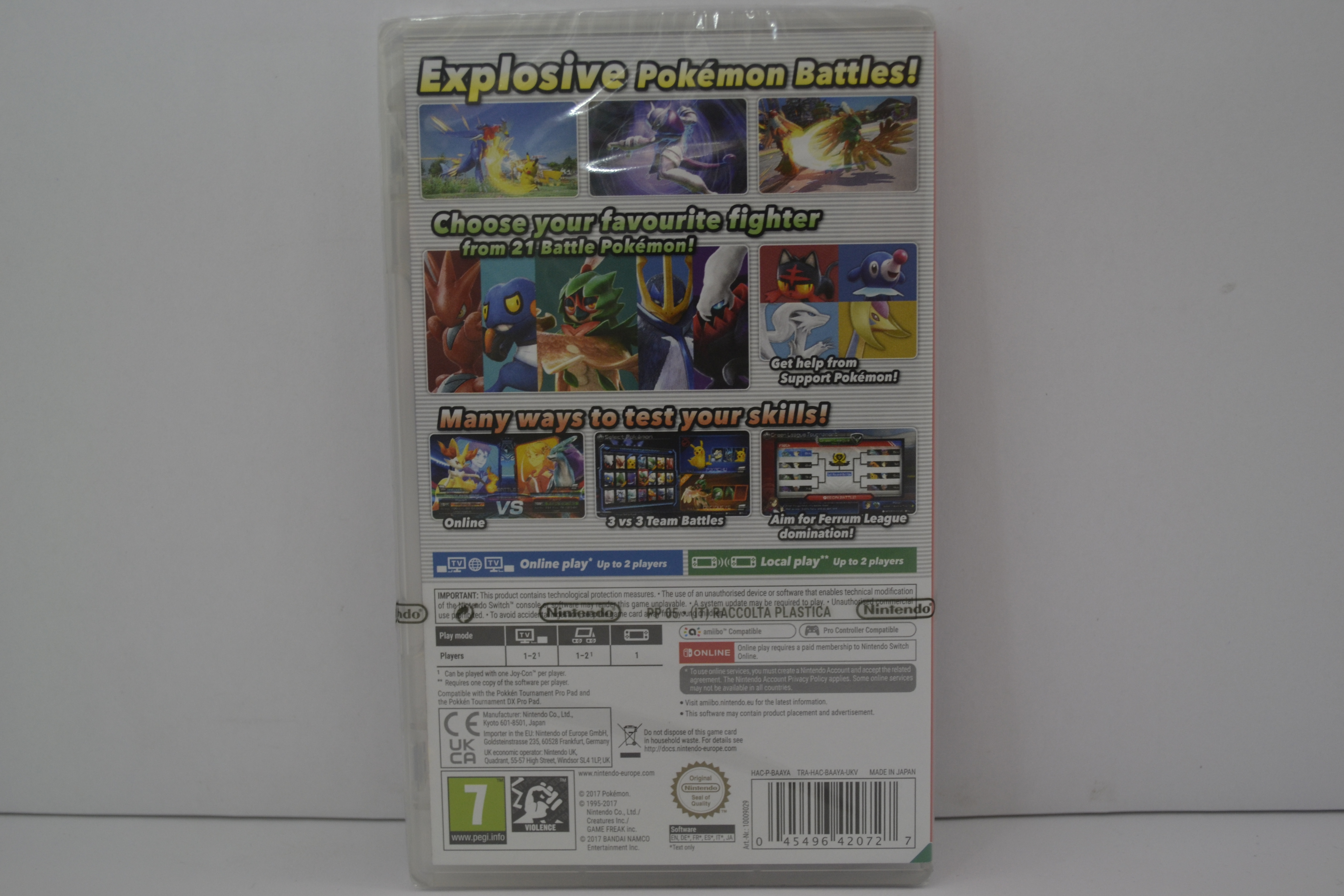 Pokken Tournament DX - SEALED (SWITCH UKV)