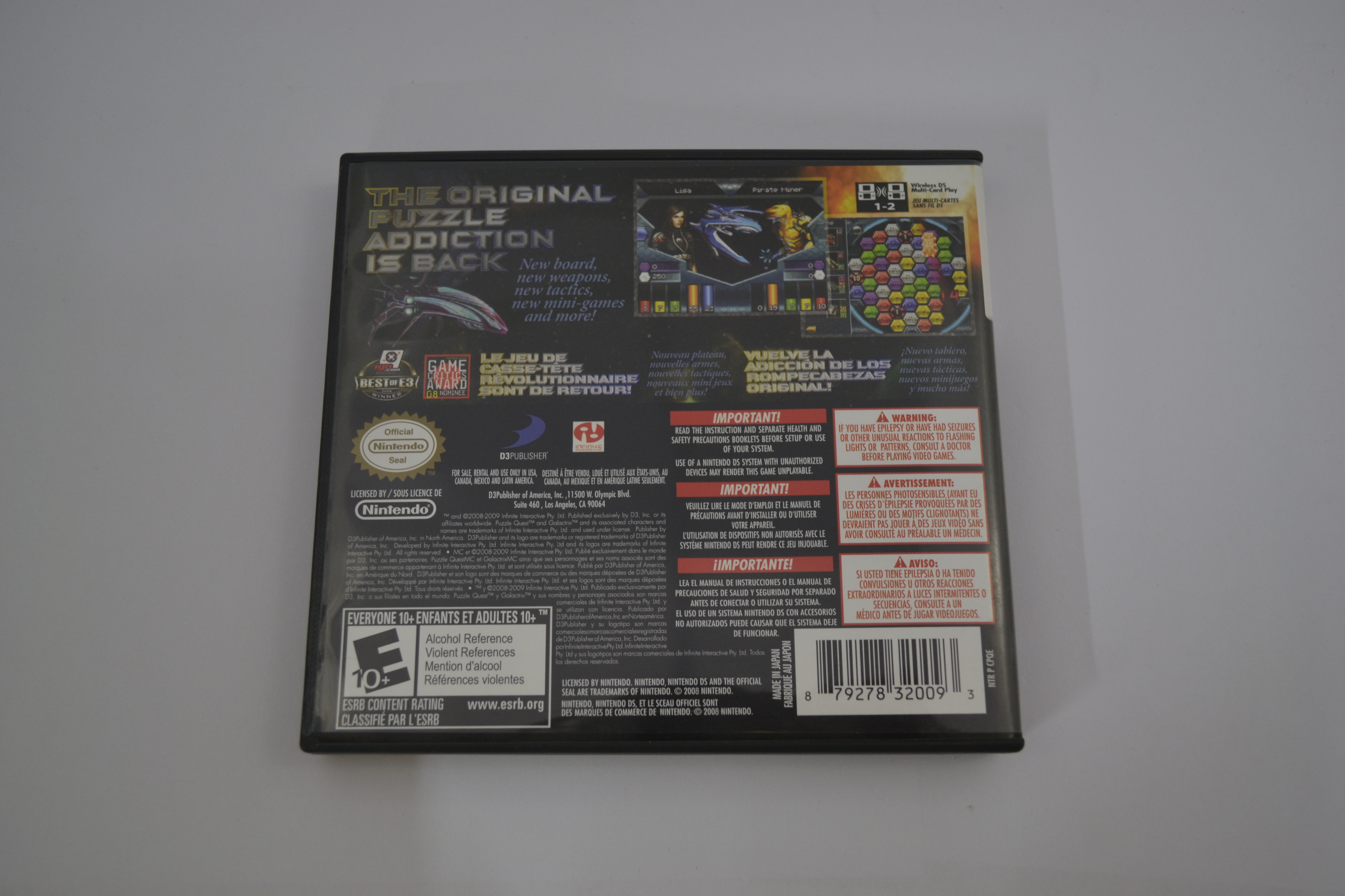 Puzzle Quest Galactrix (DS USA)