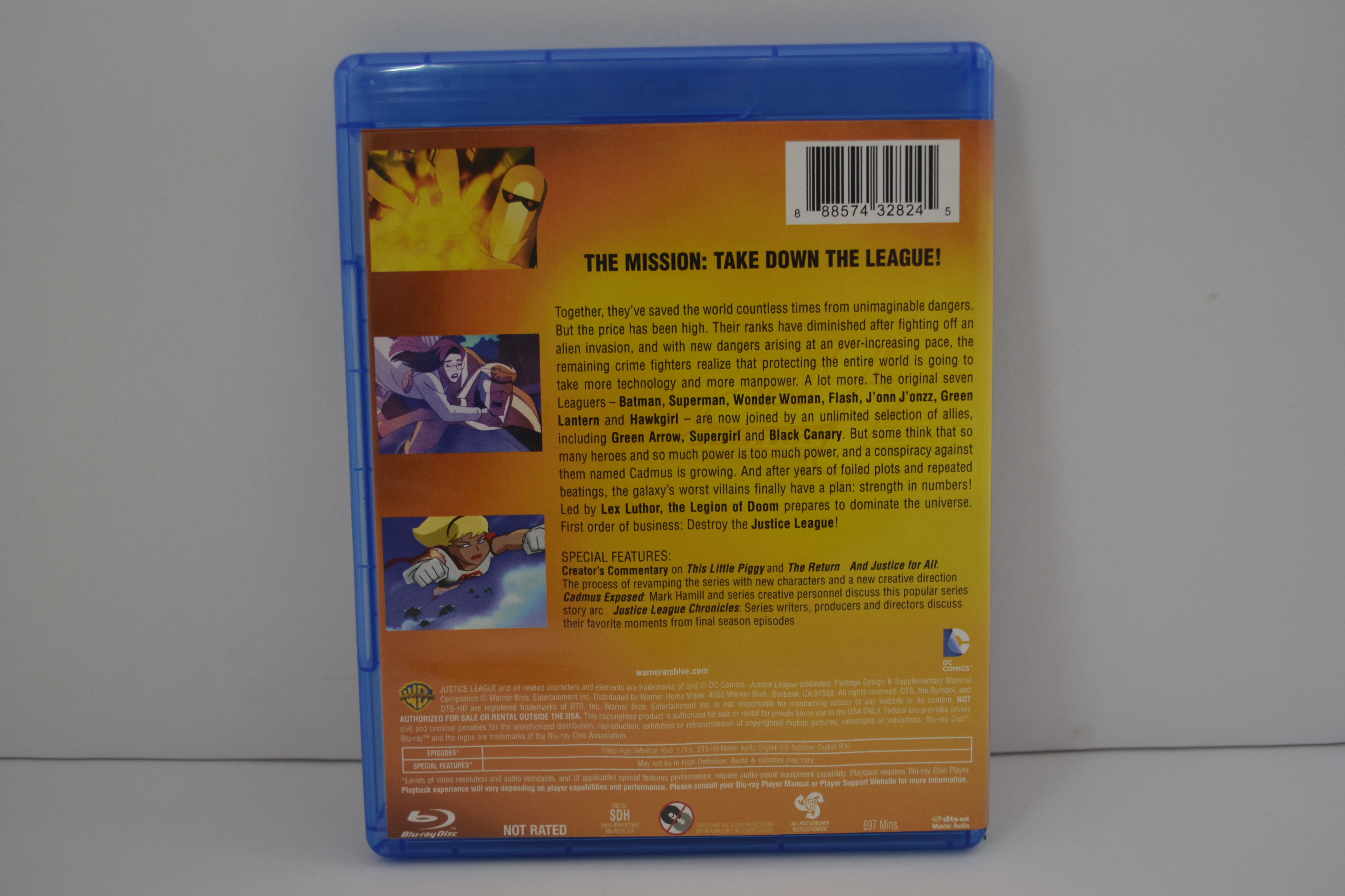 Justice League Unlimited - The Complete Series (BLU-RAY)
