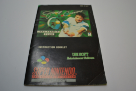 Jimmy Connors Pro Tennis Tour (SNES UKV MANUAL)