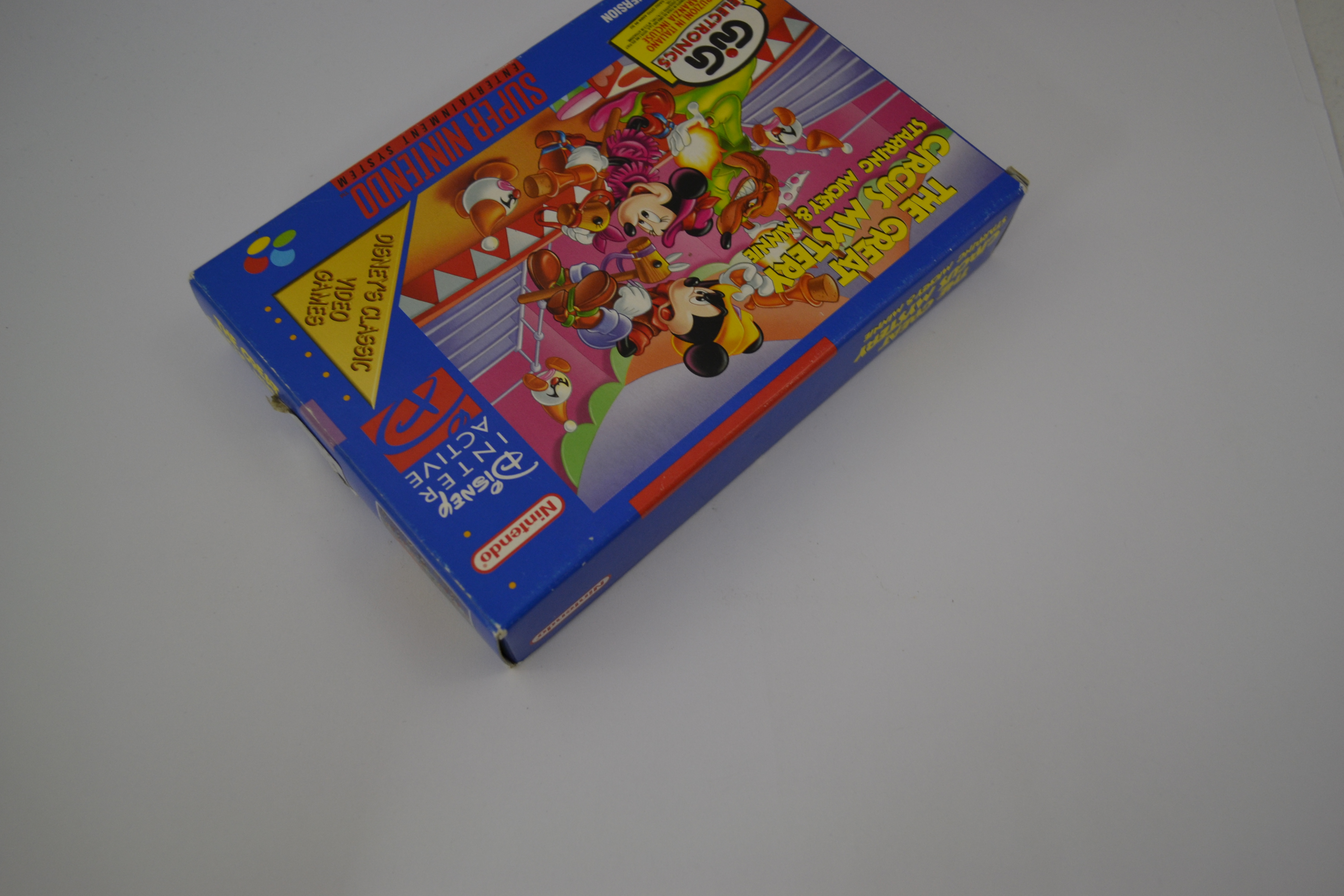 The Great Circus Mystery - Starring Mickey & Minnie (SNES NENGL CIB)