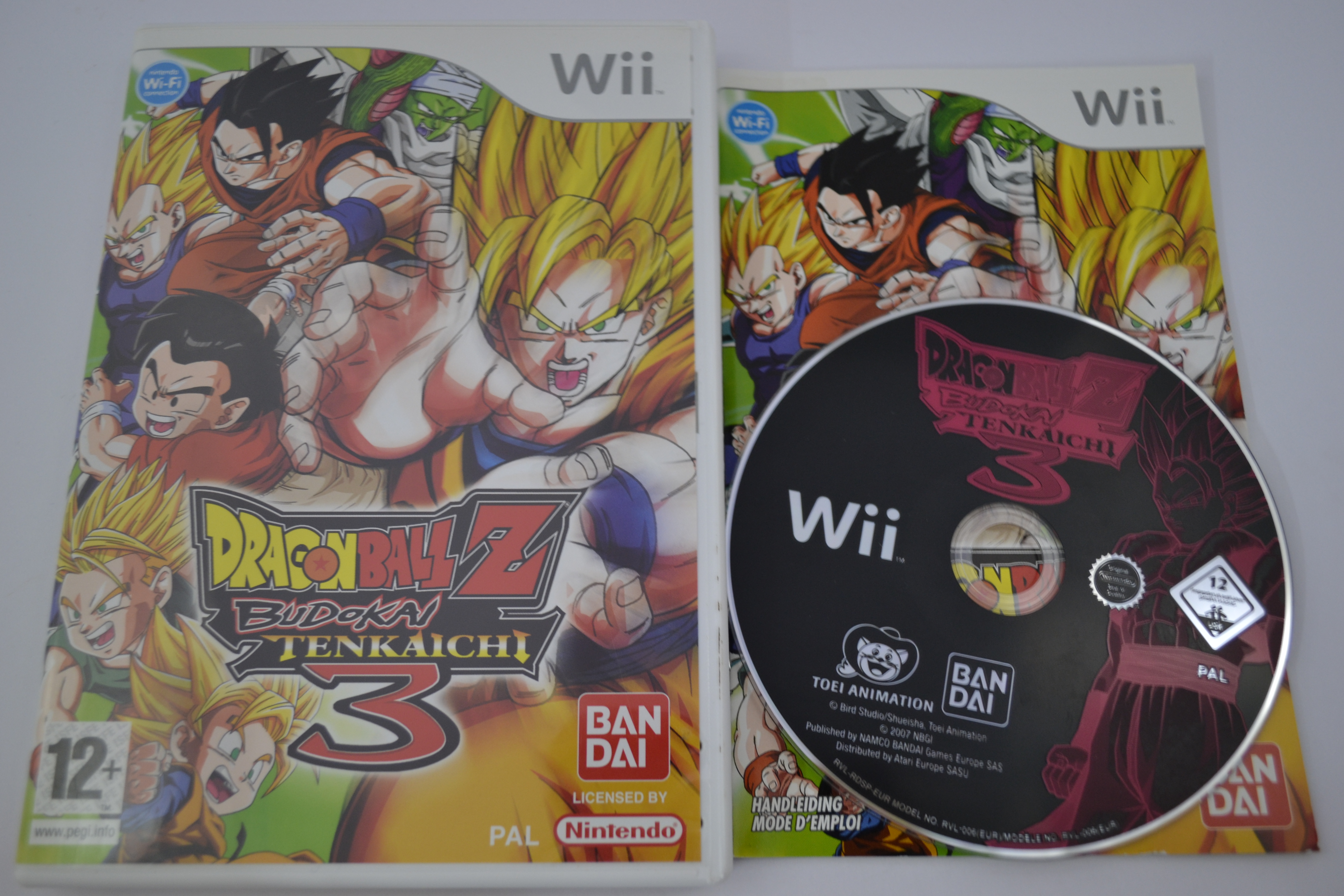 Dragonball Z - Budokai Tenkaichi 3 (Wii FAH)