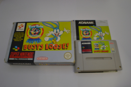 Tiny Toon Adventures Buster Busts Loose (SNES NOE CIB)