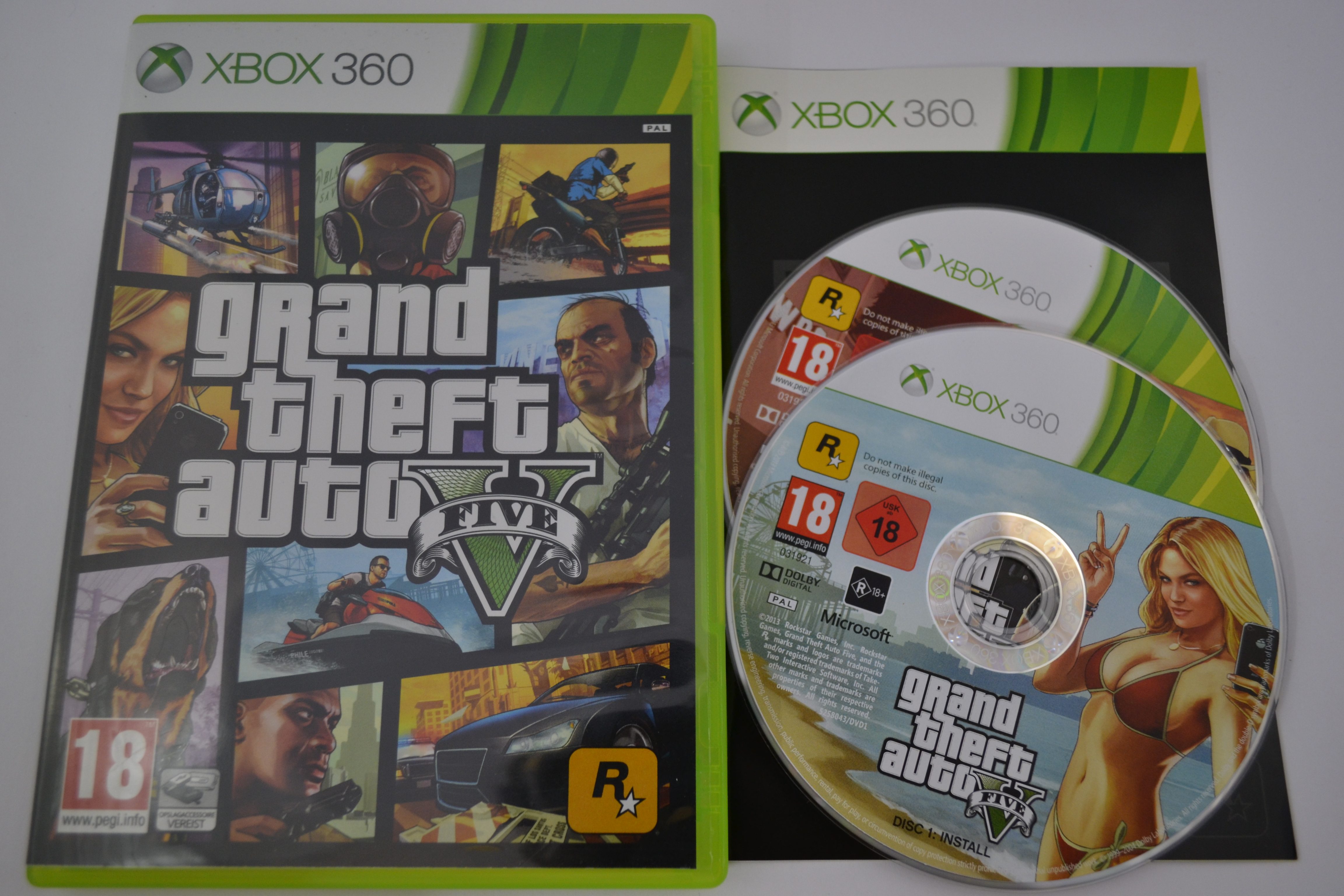 GTA V - Grand Theft Auto Five (360)