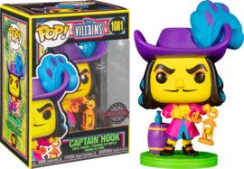 POP! Captain Hook - Villains - Blacklight Special Edition - NEW (1081)