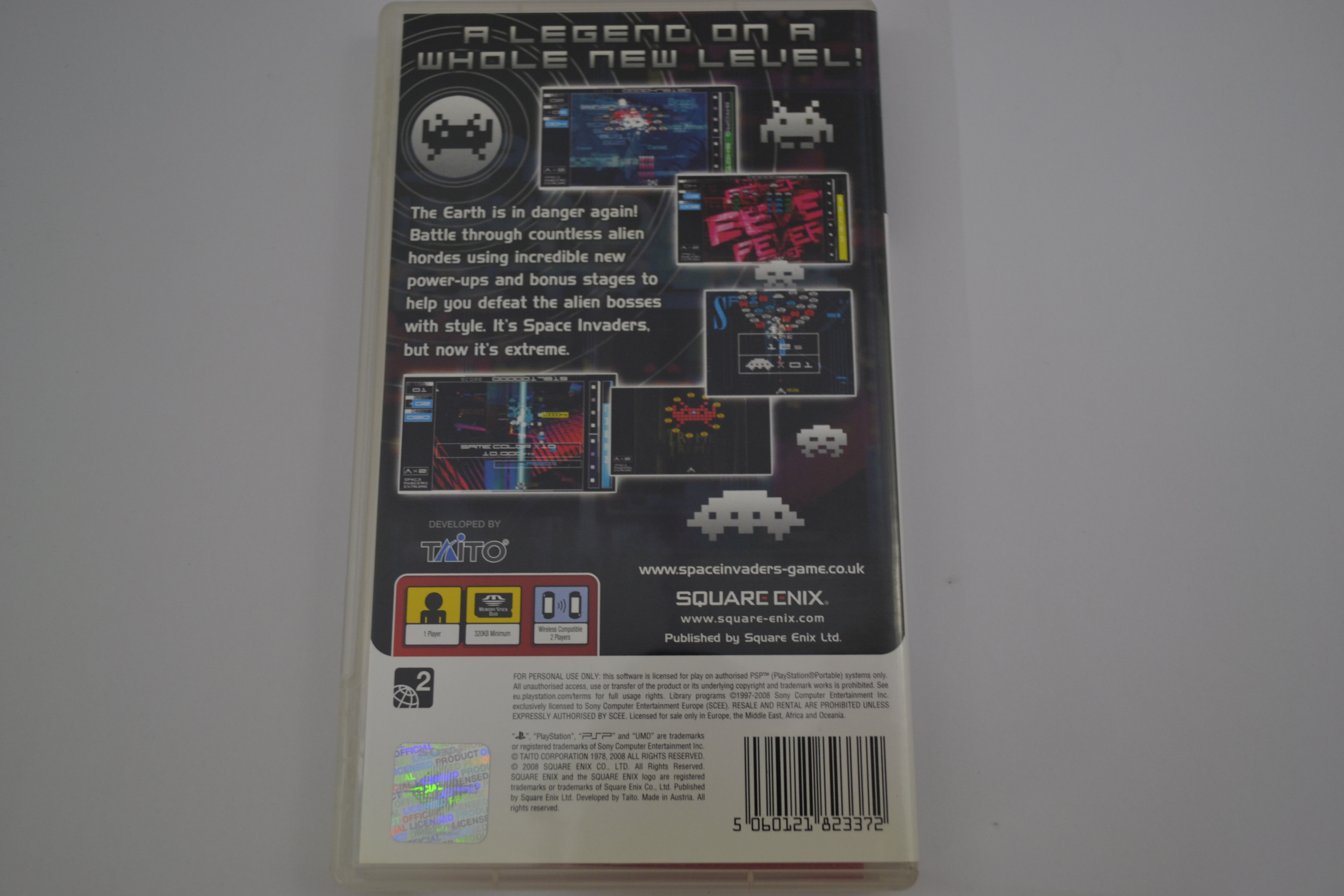 Space Invaders Extreme (PSP PAL)