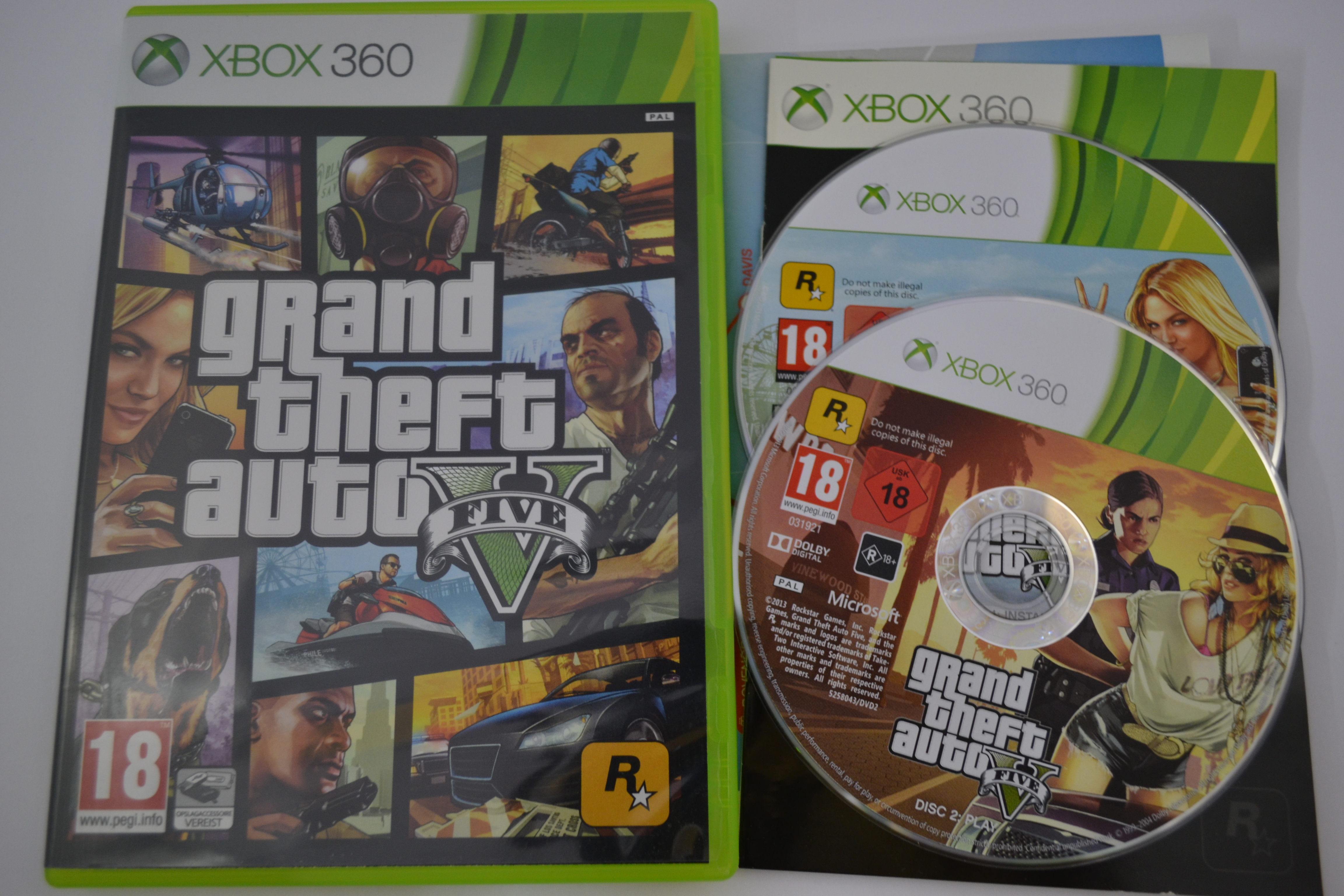 GTA V - Grand Theft Auto Five (360)