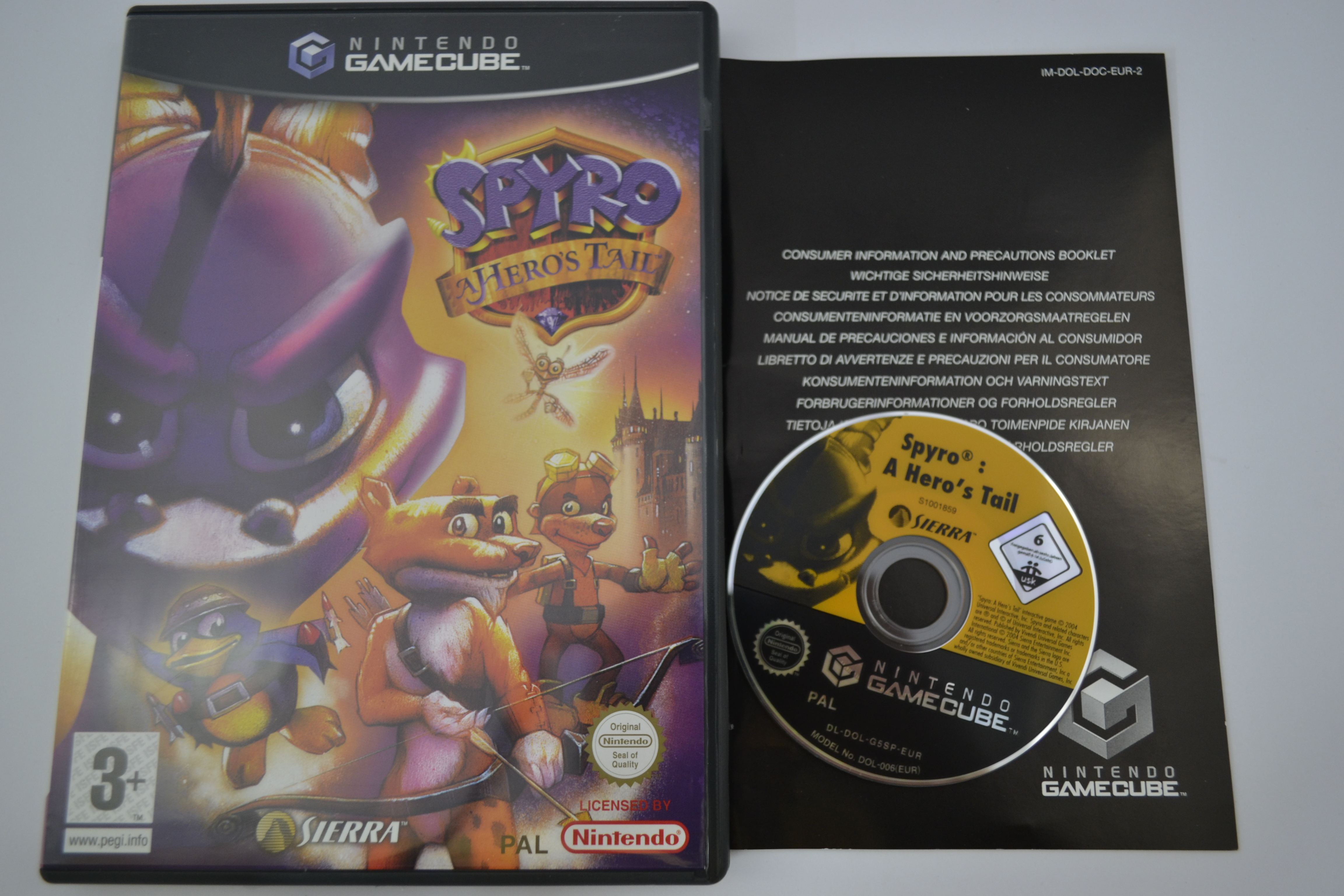 Spyro A Hero's Tail (GC EUR)