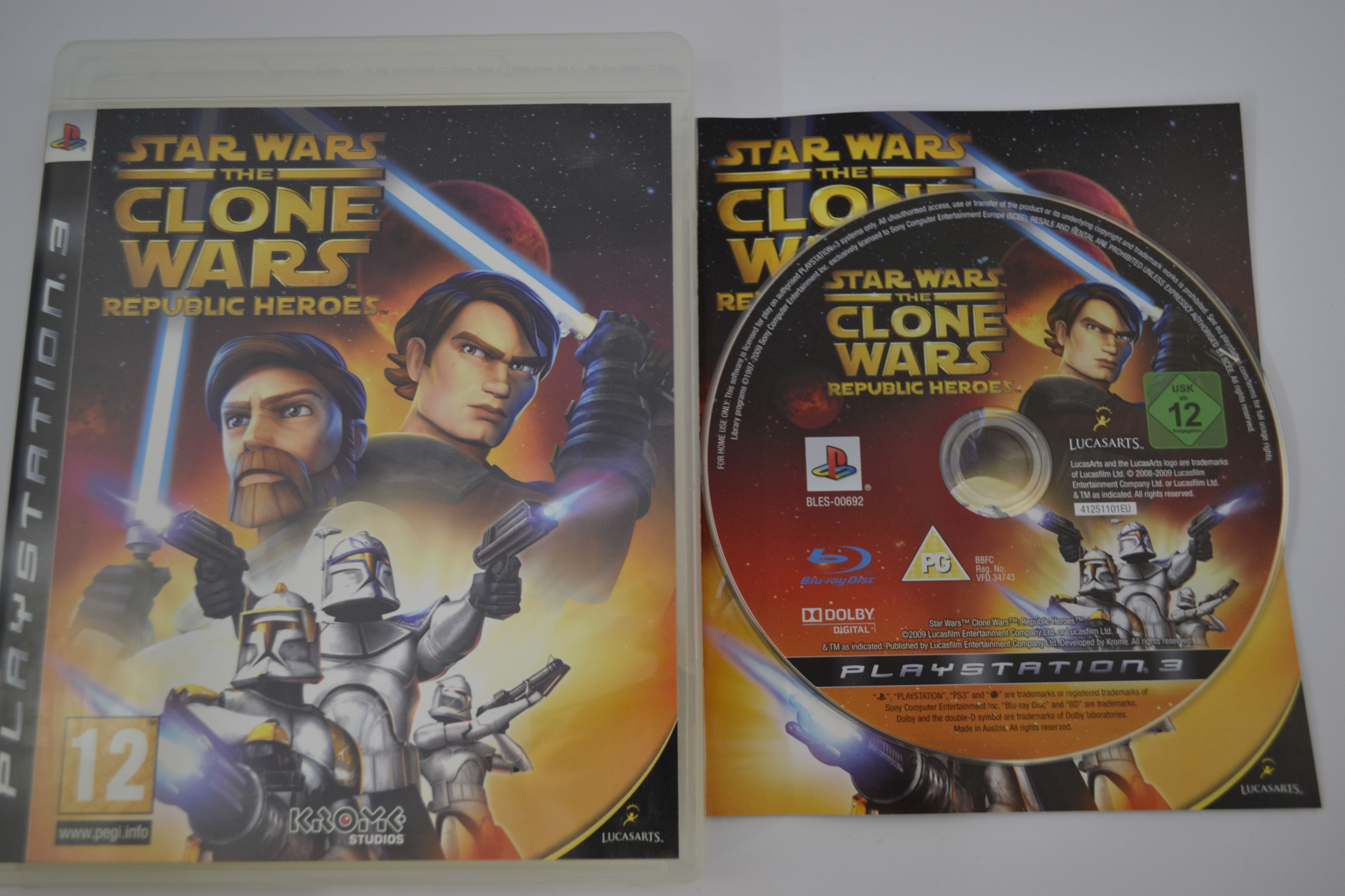 Star Wars - The Clone Wars - Republic Heroes (PS3)