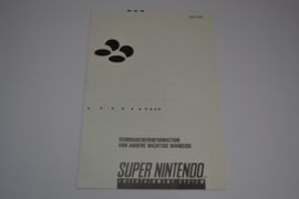 Super Nintendo (SNES NOE MANUAL)