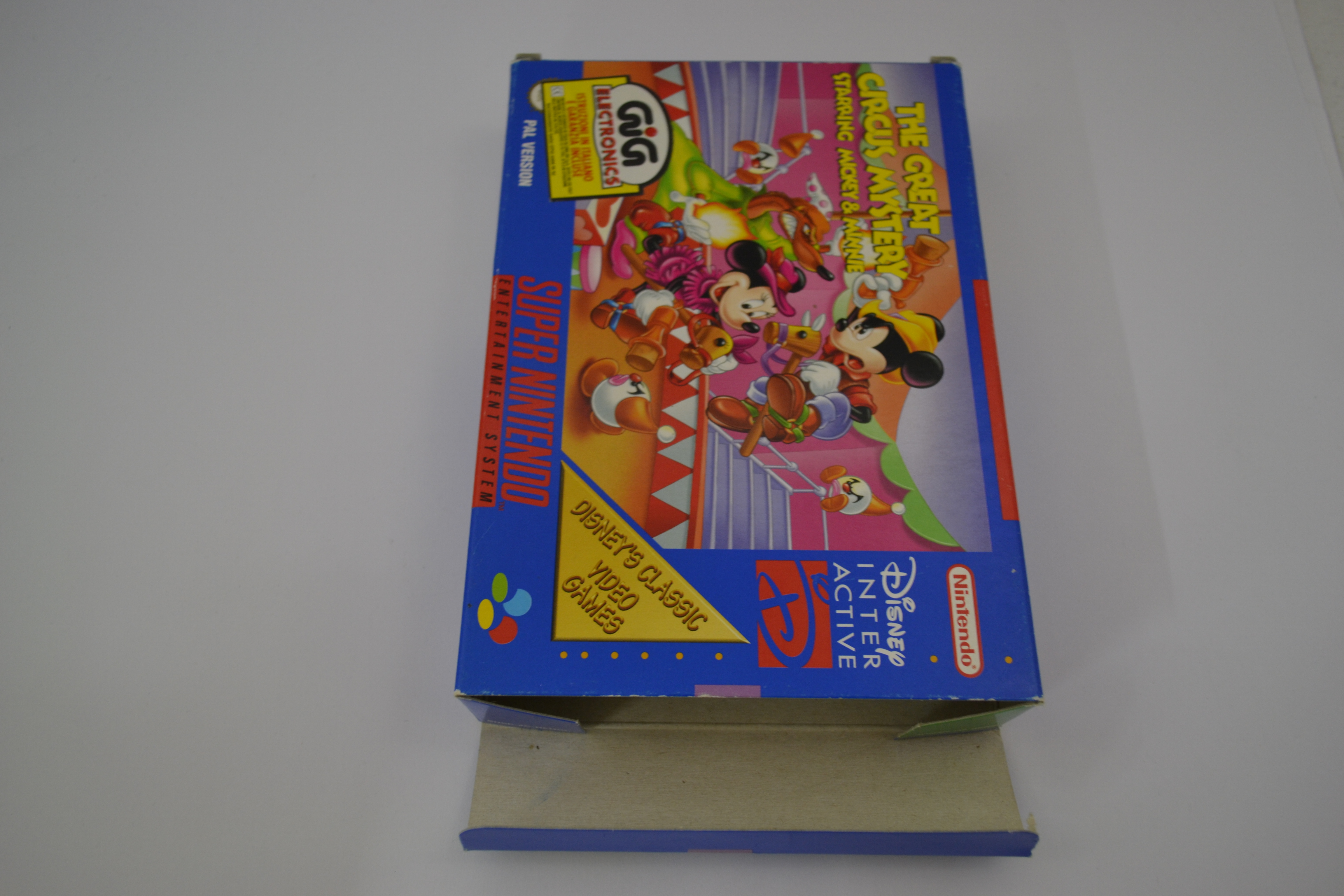 The Great Circus Mystery - Starring Mickey & Minnie (SNES NENGL CIB)