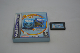 2 in 1 Games Finding Nemo + Finding Nemo Meer Avonturen (GBA FAH CB)