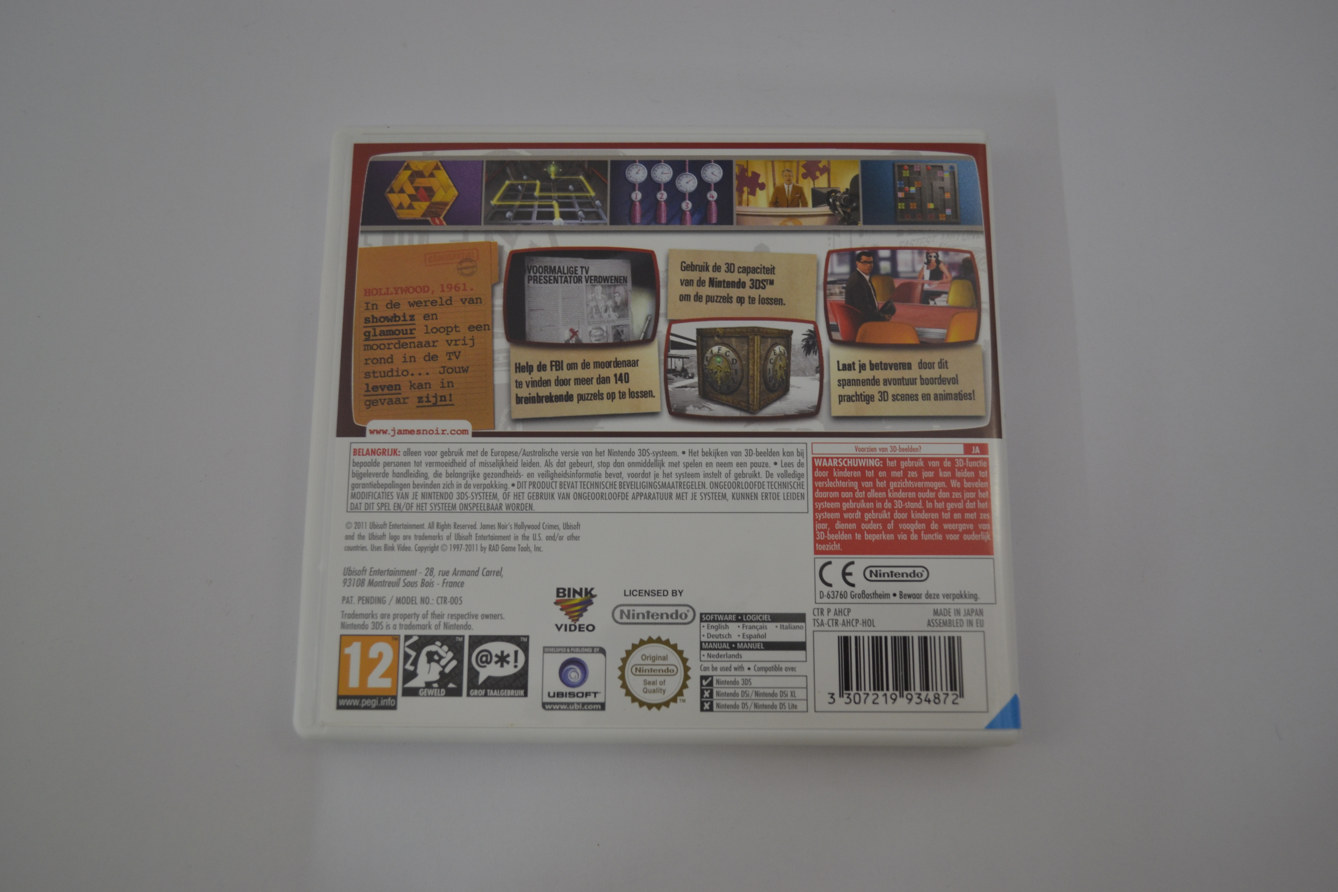 Hollywood Crimes 3D (3DS HOL)