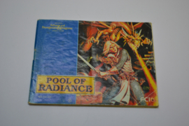 Advanced Dungeons & Dragons - Pool of Radiance (NES USA MANUAL)