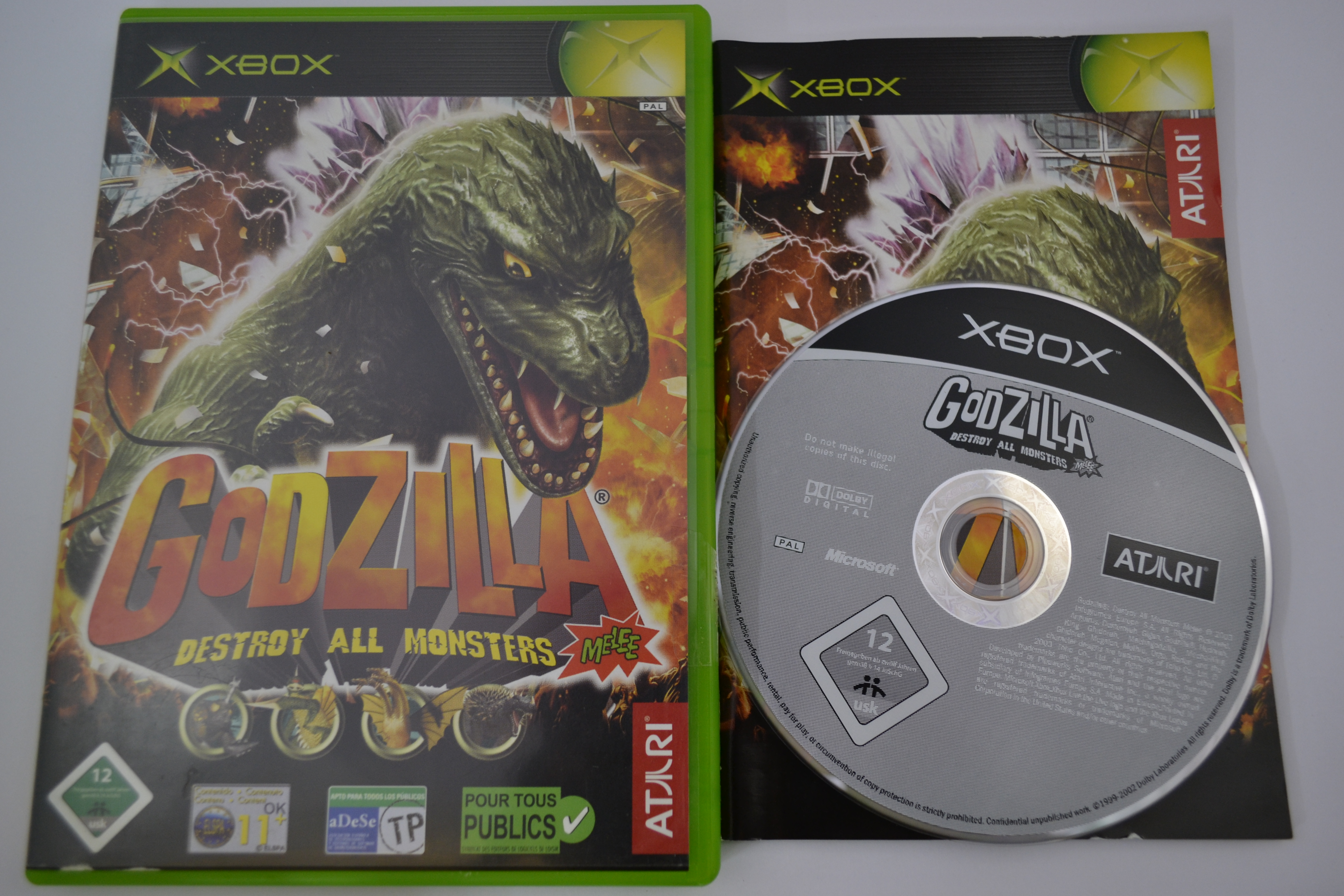 Godzilla - Destroy All Monsters (XBOX)