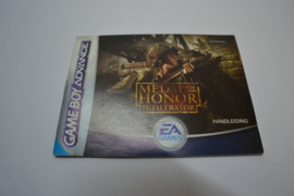 Medal Of Honor - Infiltrator (GBA HOL MANUAL)