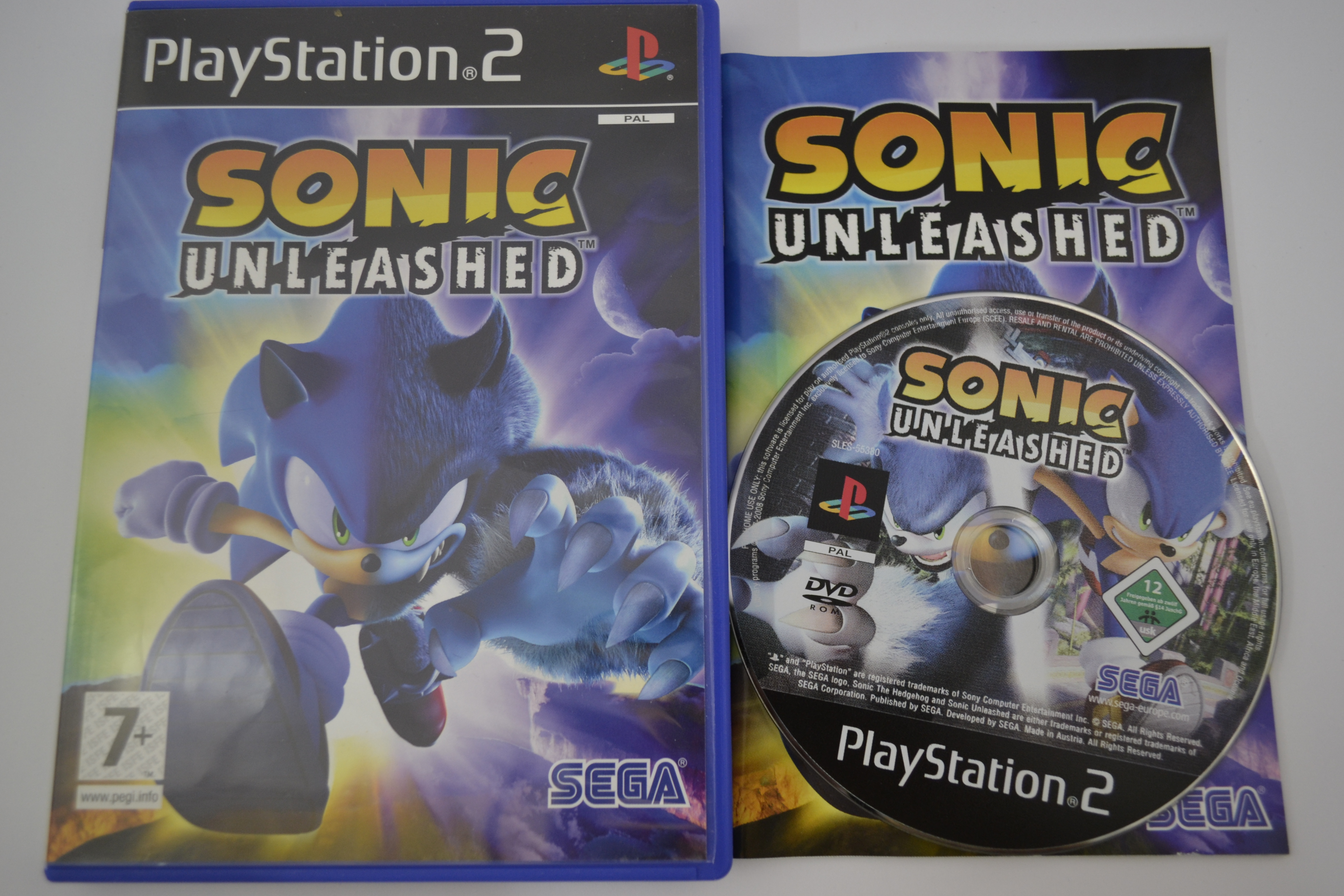 Sonic Unleashed (PS2 PAL)
