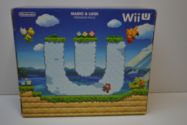 Nintendo Wii U Black Premium Pack 32GB New Super Mario Bros U New Super Luigi Console set