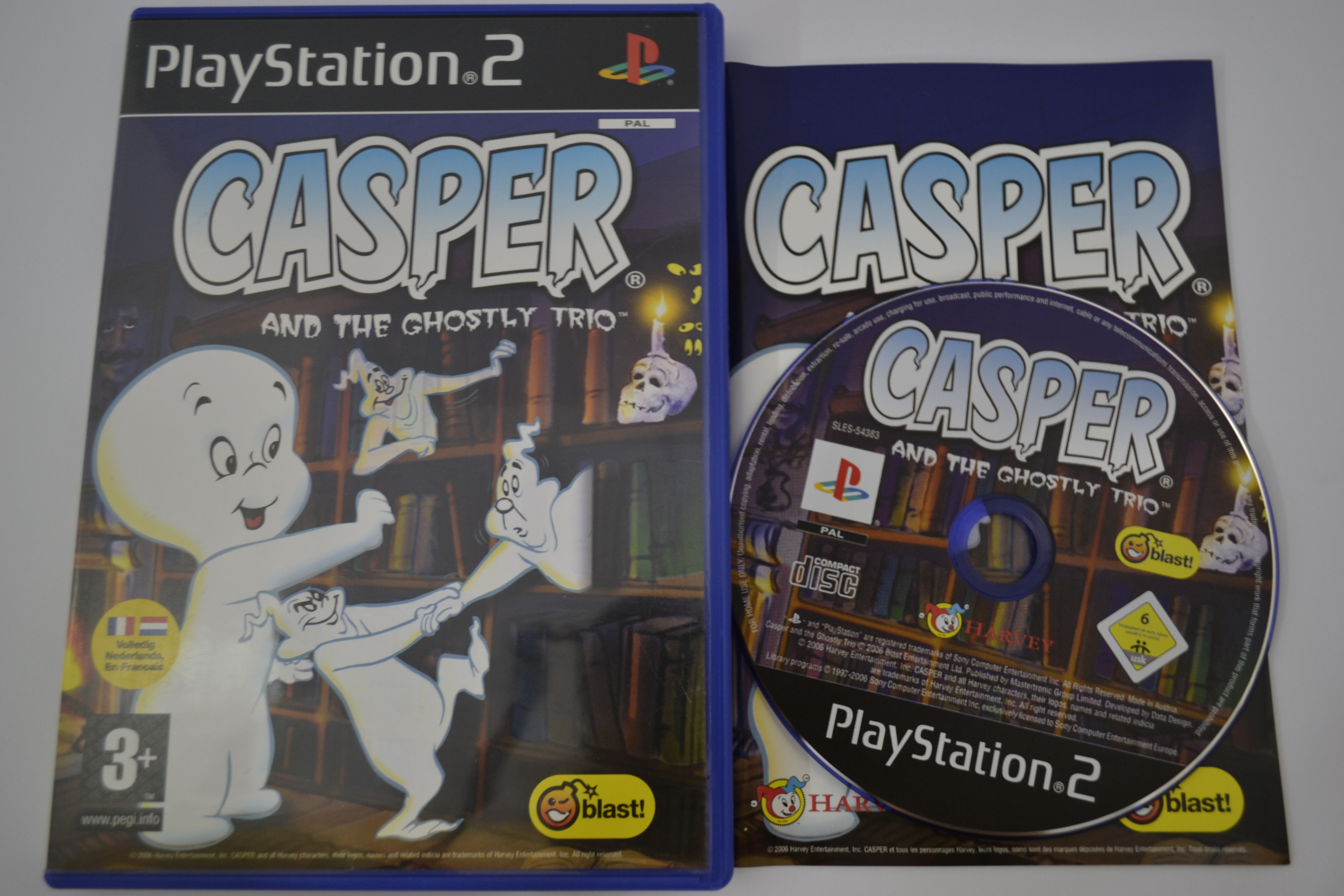 Casper And The Ghostly Trio (PS2 PAL)