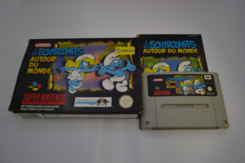 The Smurfs Travel the World / Les Schtroumpfs Autour du Monde (SNES FAH CIB)