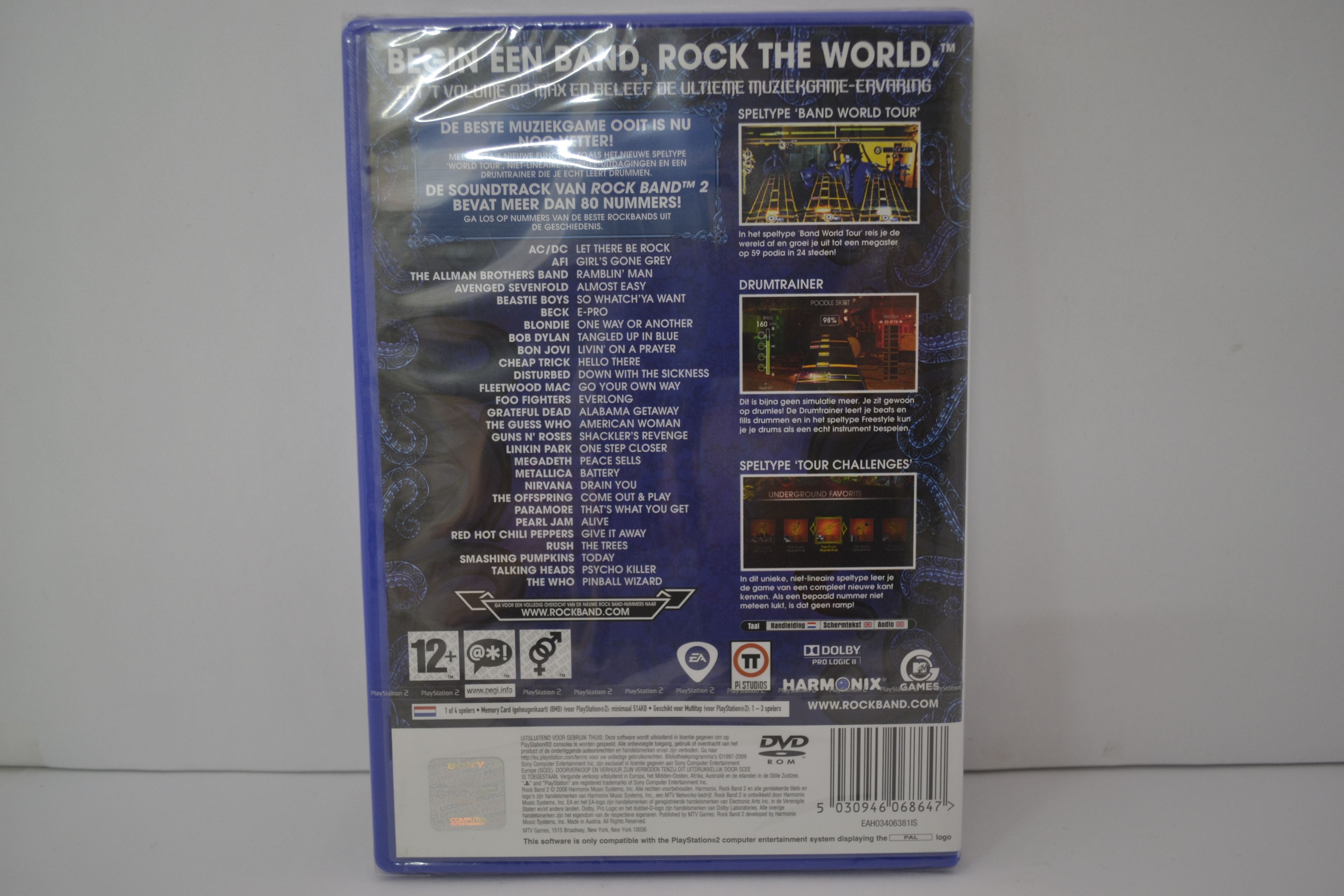Rock Band 2 - SEALED (PS2 PAL)