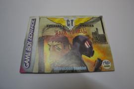 Special CT Forces - Back To Hell (GBA EUR-1 MANUAL)