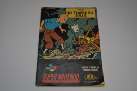 Tintin Le Temple Du Soleil (SNES FAH MANUAL)