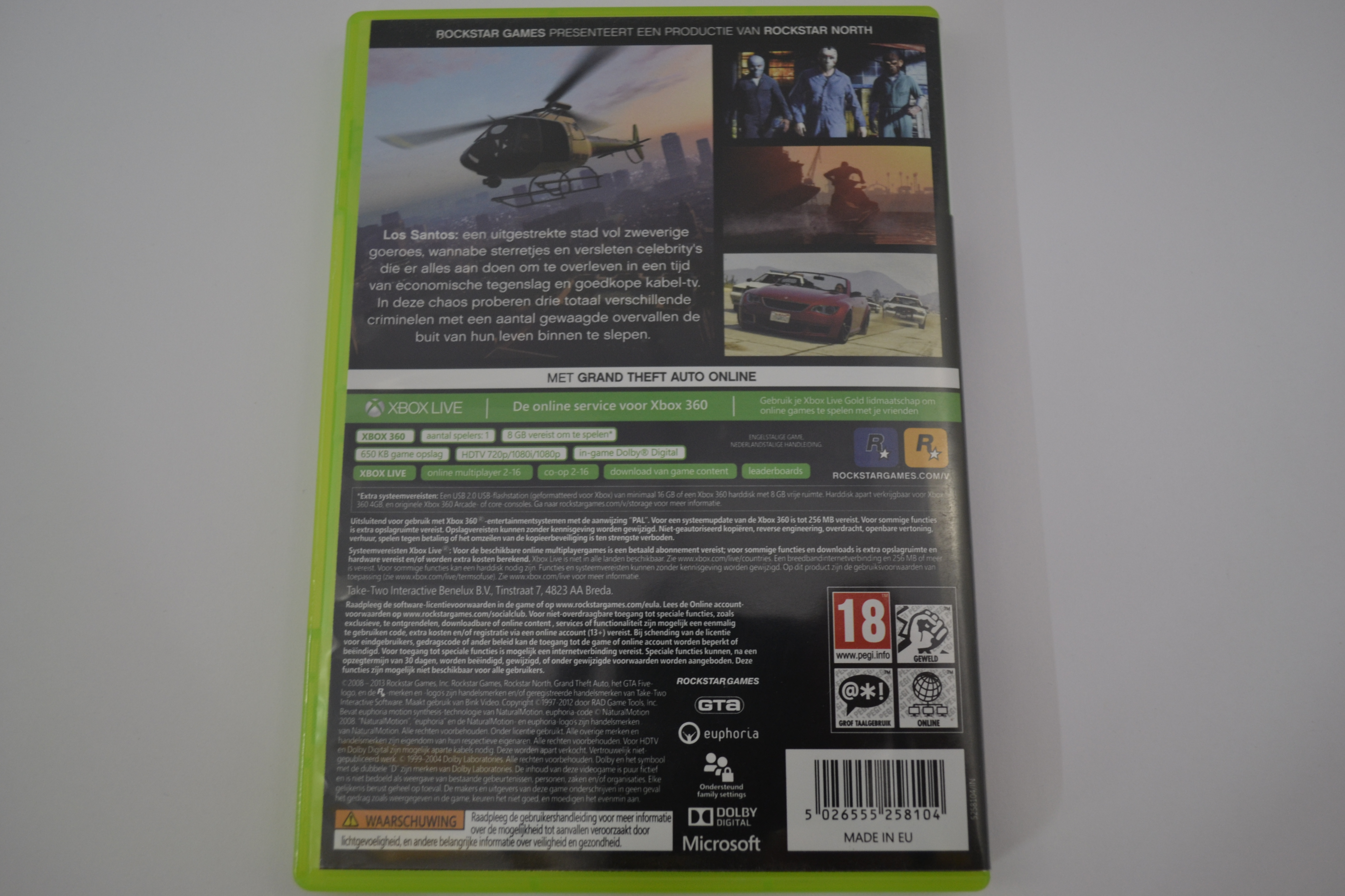 GTA V - Grand Theft Auto Five (360)