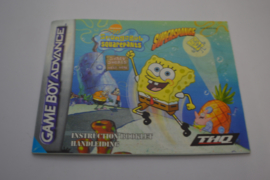 Spongebob Squarepants - Supersponge (GBA HOL MANUAL)