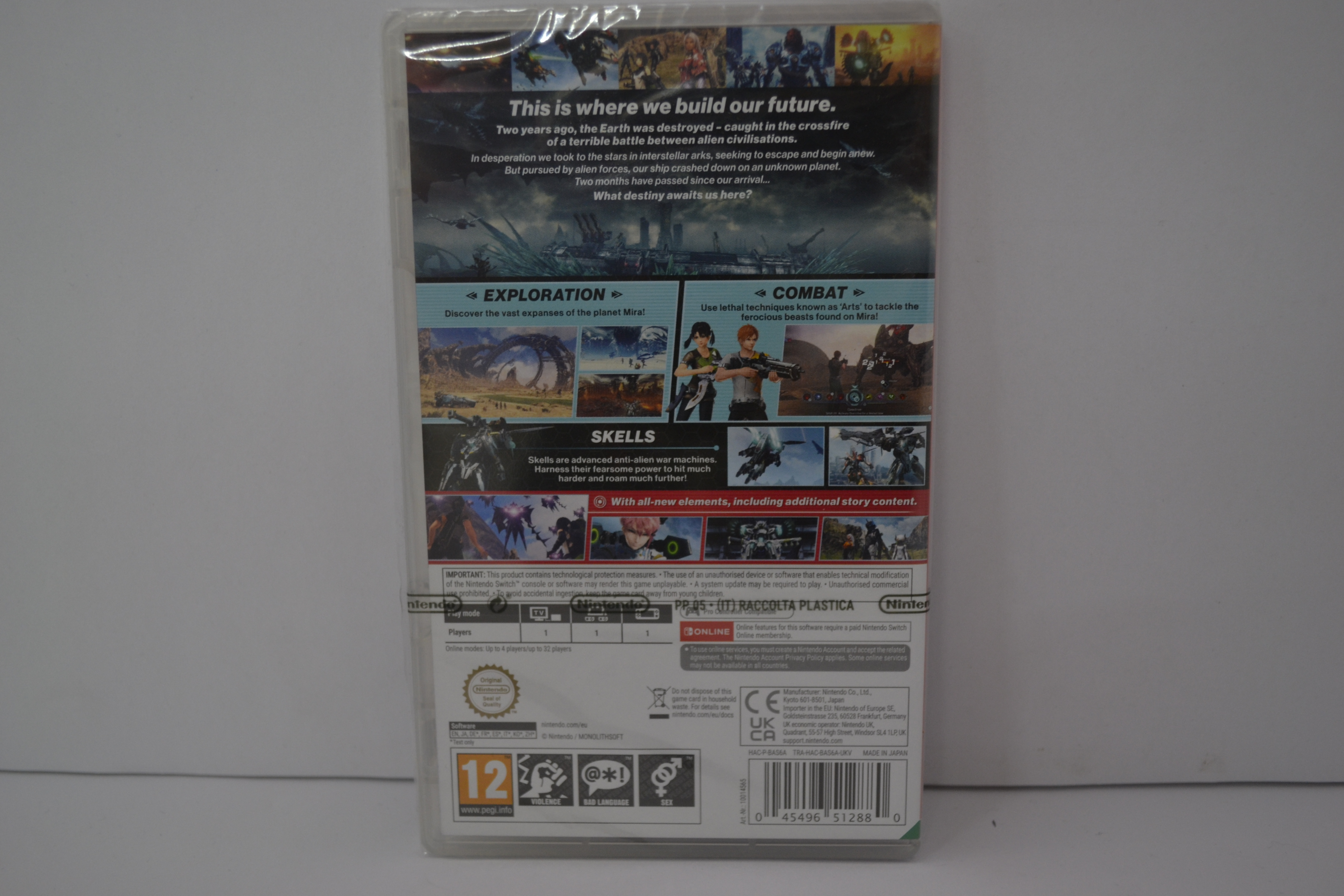 Xenoblade Chronicles X - Definitive Edition - SEALED (SWITCH UKV)