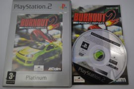 Burnout 2 - Point Of Impact - Platinum  (PS2 PAL)