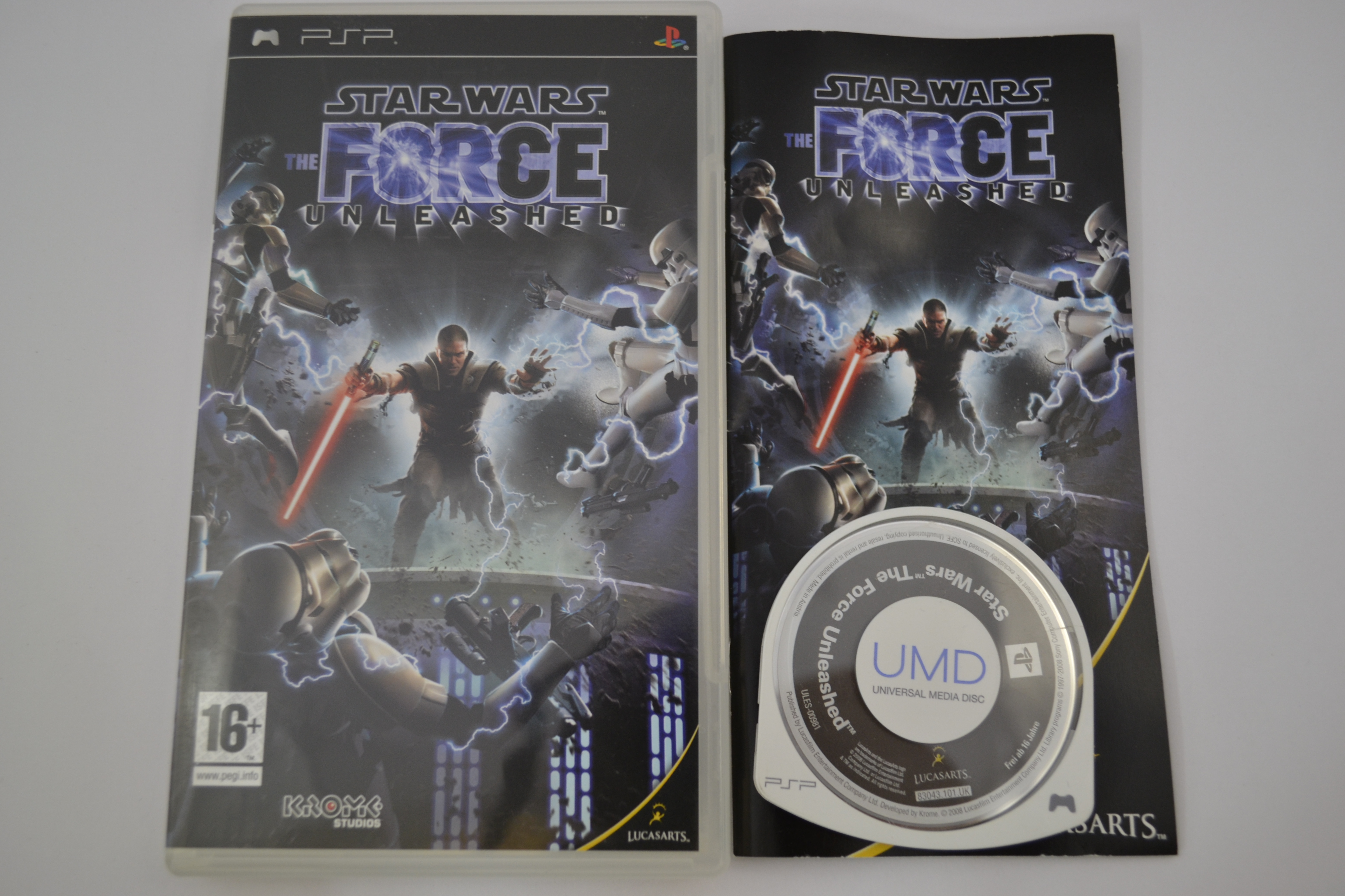 Star Wars - The Force Unleashed (PSP PAL)