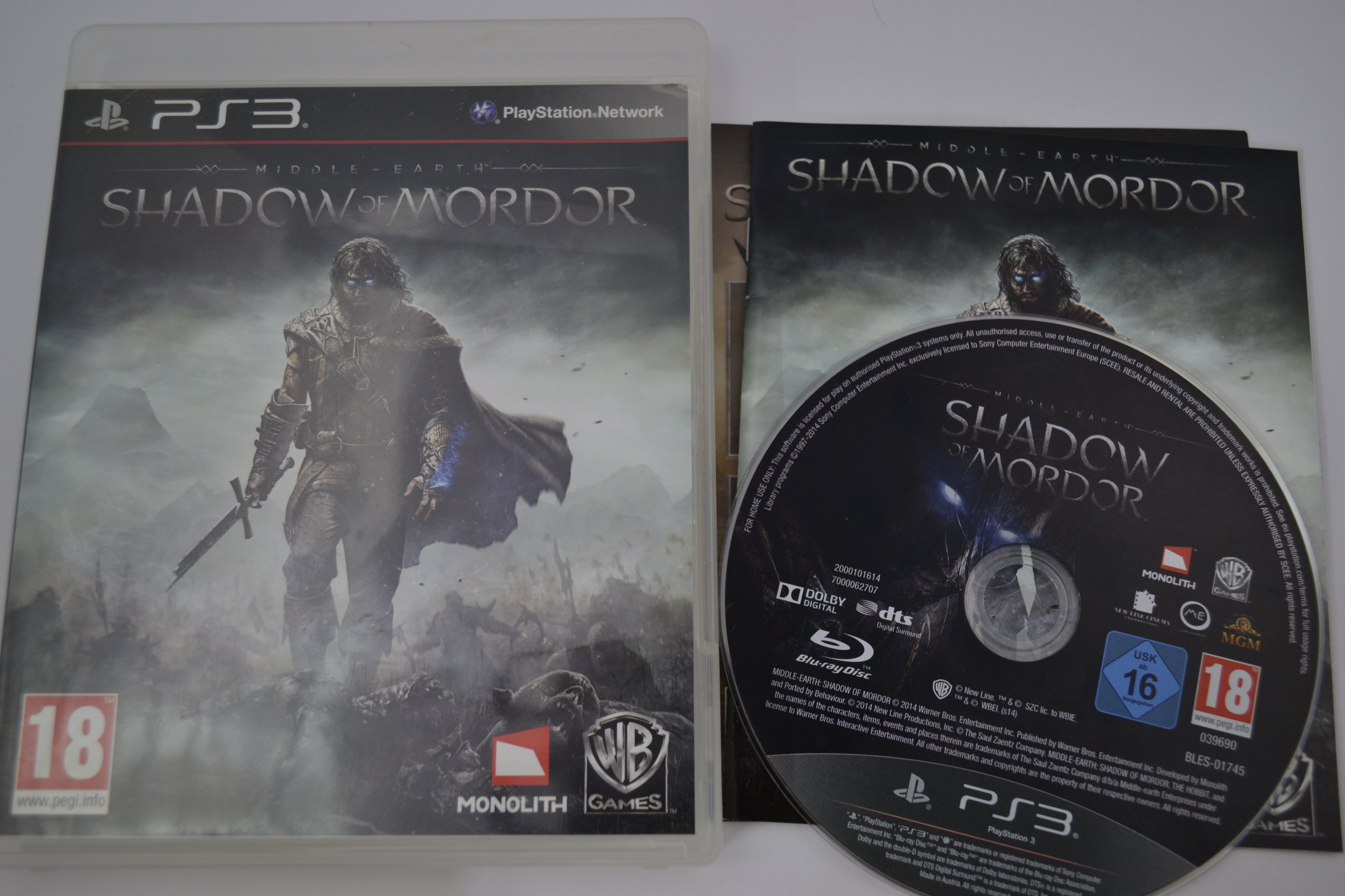 Middle-Earth - Shadow of Mordor (PS3)